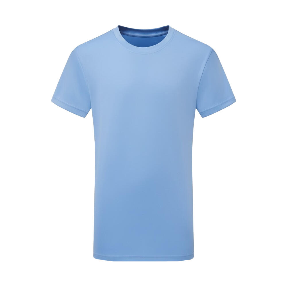 TRIDRI Maglietta Sportiva A Maniche Corte Bambini/Unisex TriDri Fiordaliso