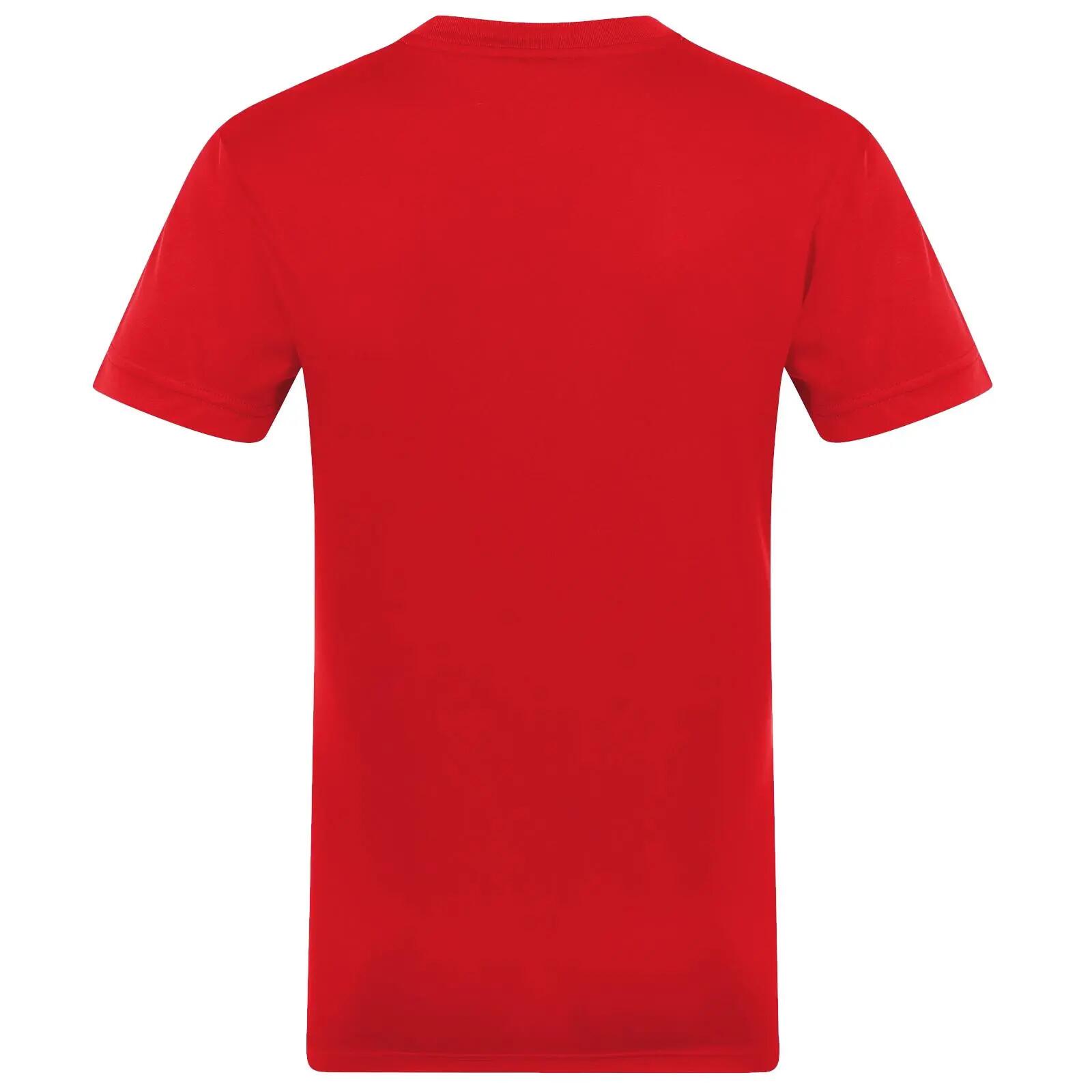 TShirt für , Polyester Herren Rot/Weiß 2/3