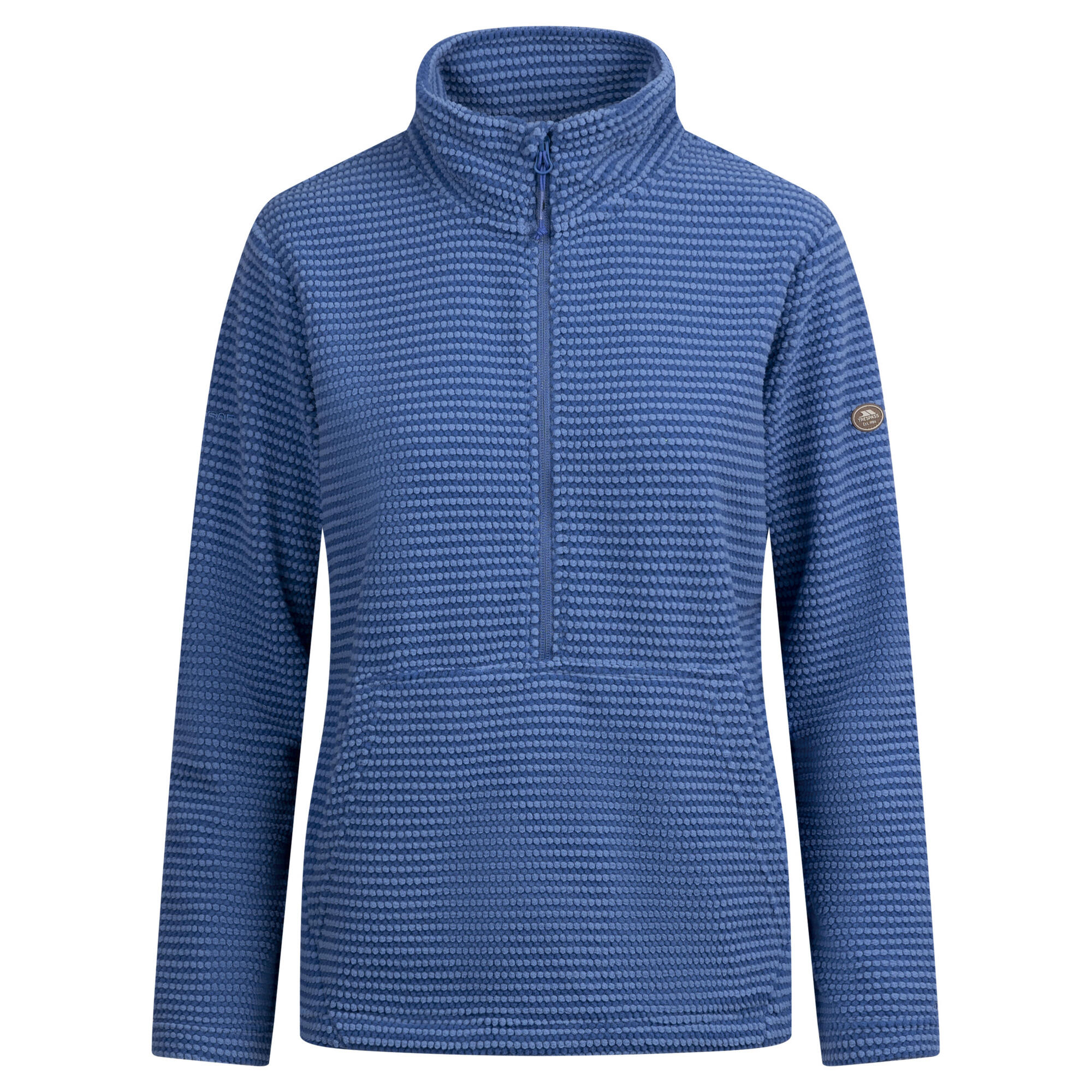TRESPASS Womens/Ladies Ribes AT200 Fleece Top (Coastal Blue)