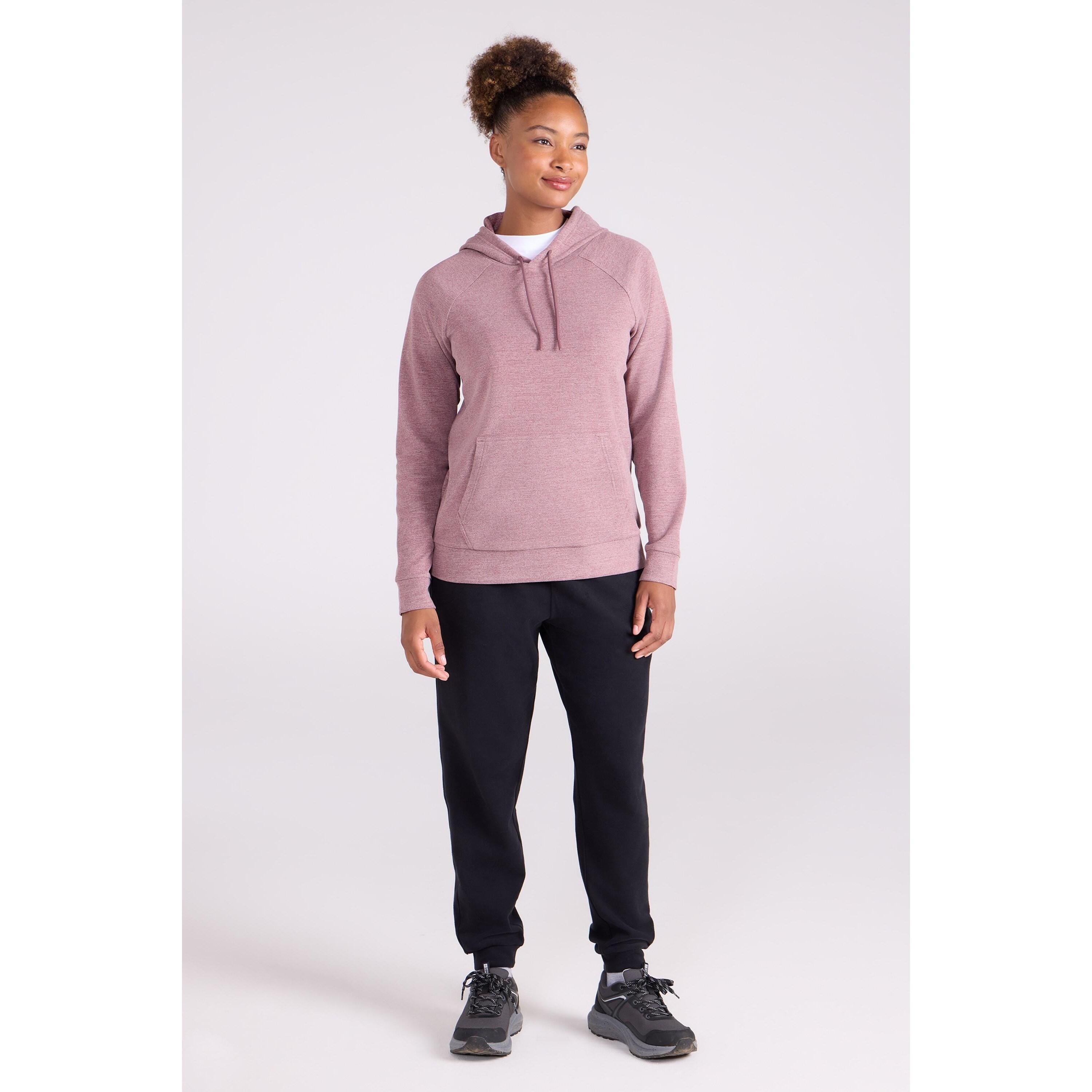 MOUNTAIN WAREHOUSE Womens/Ladies Strath Soft Touch Hoodie (Pink)