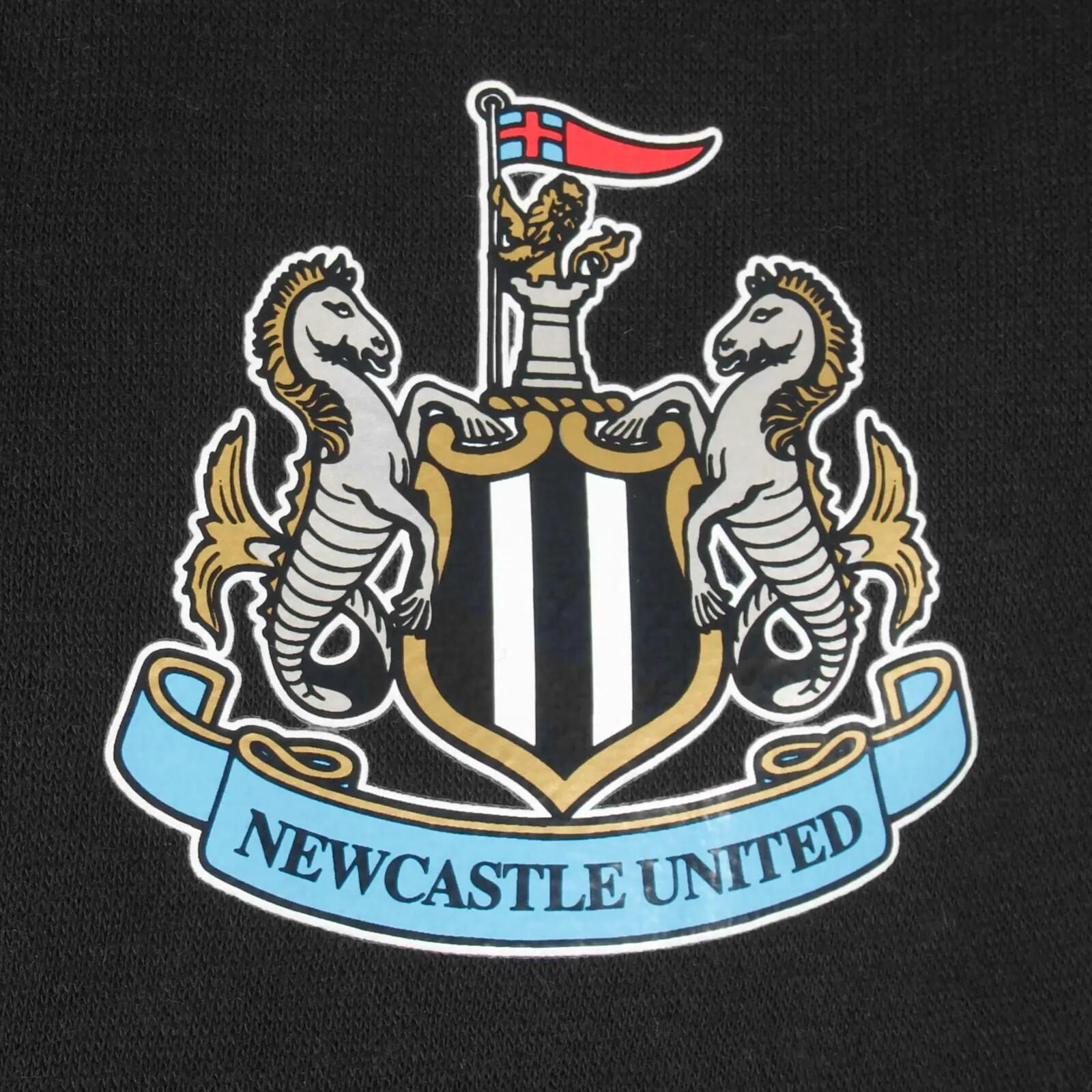 Felpa Con Cappuccio E Zip Intera Pile Uomo Newcastle United FC Nero 3/5