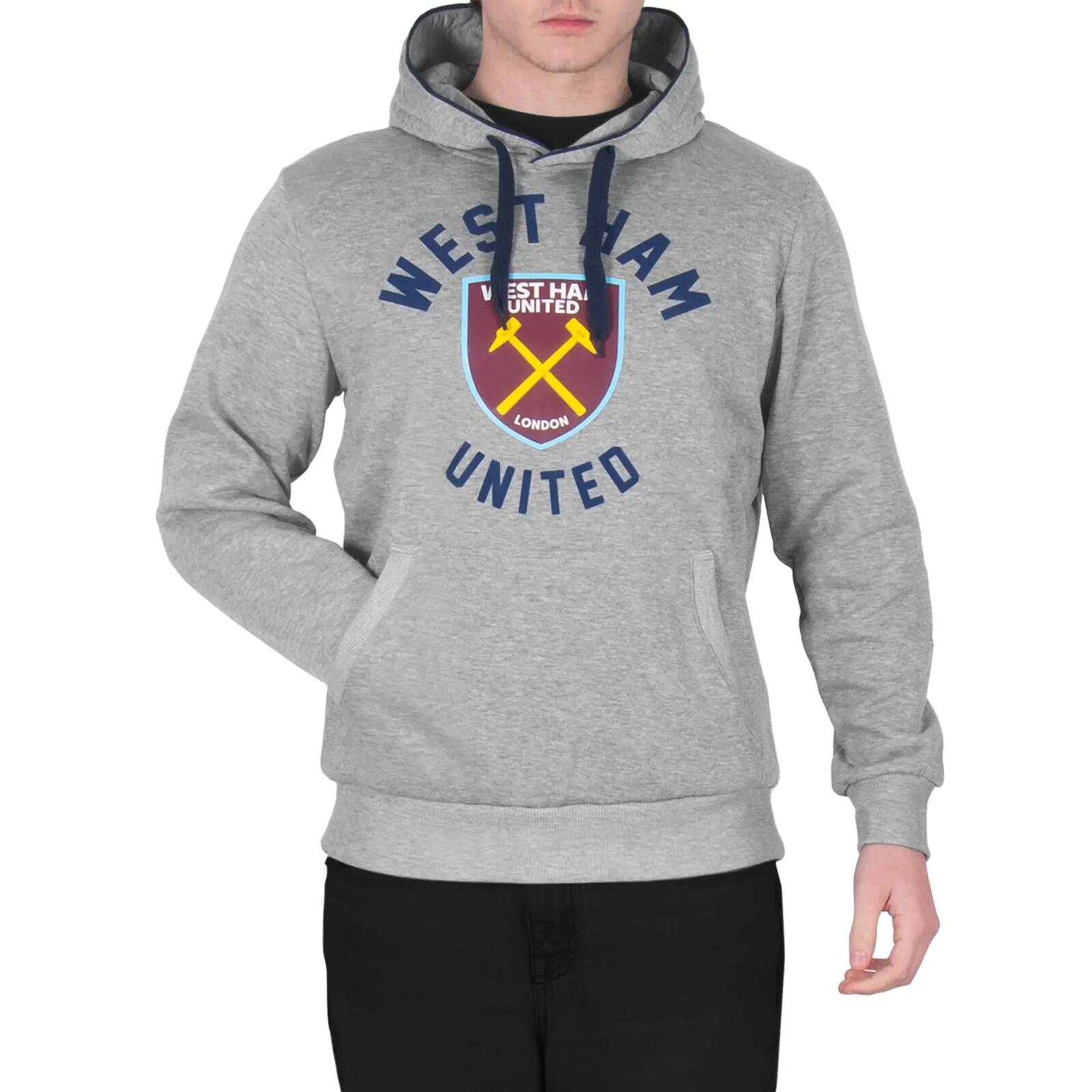 Kapuzenpullover für , Fleece Herren Grau 2/5