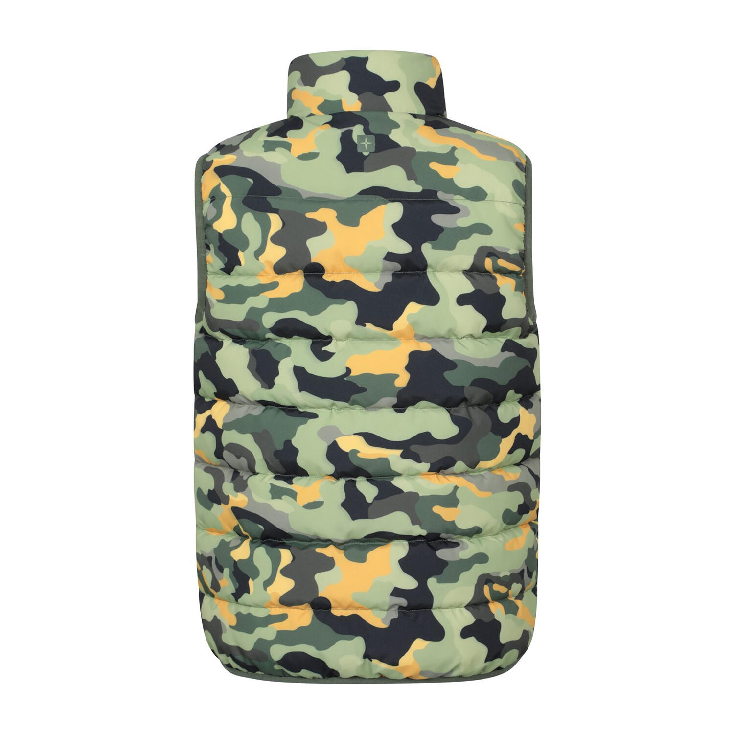 Veste Sans Manches Motif/style Camouflage ROCKO Enfant (Kaki Foncé) 2/3