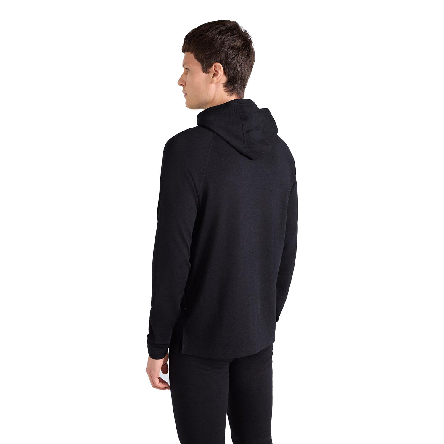 Sweat À Capuche Homme (Noir) 2/3