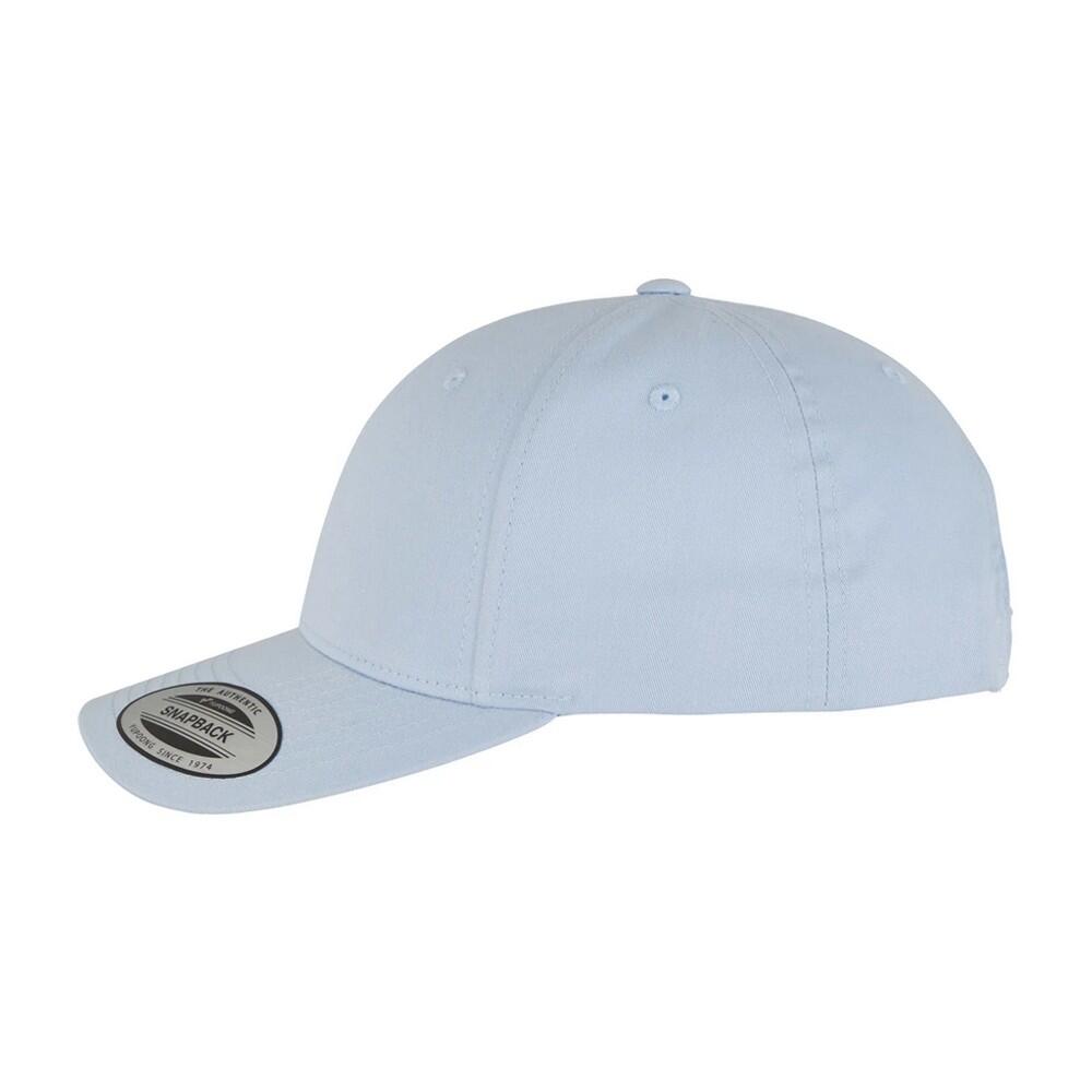 Unisex SnapbackKappe Damen und Herren Hellblau 3/3