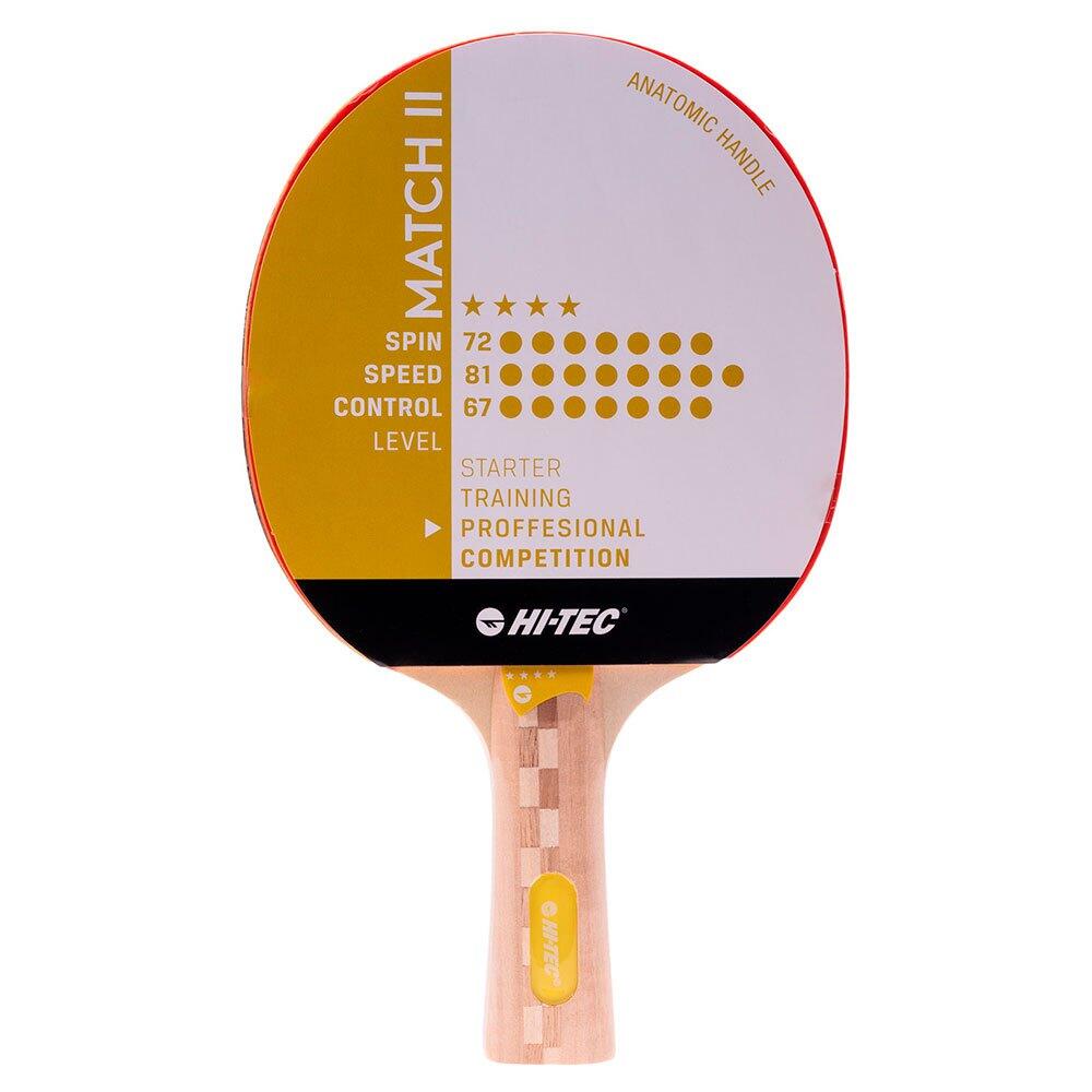 Hi-tec - Raquette De Pingpong Match (jaune / Noir) - Raquette De Tennis De Table - Jaune|noir - Taille Unique - Decathlon
