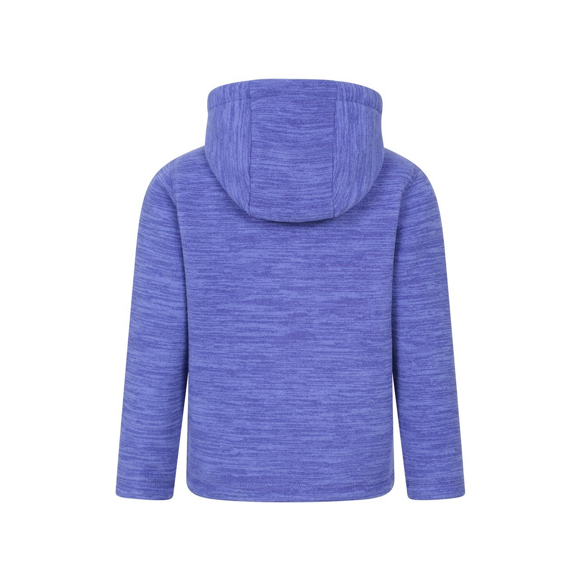 "Snowdonia II" Kapuzenpullover für , mit Borg gefüttert Kinder Violett 2/4