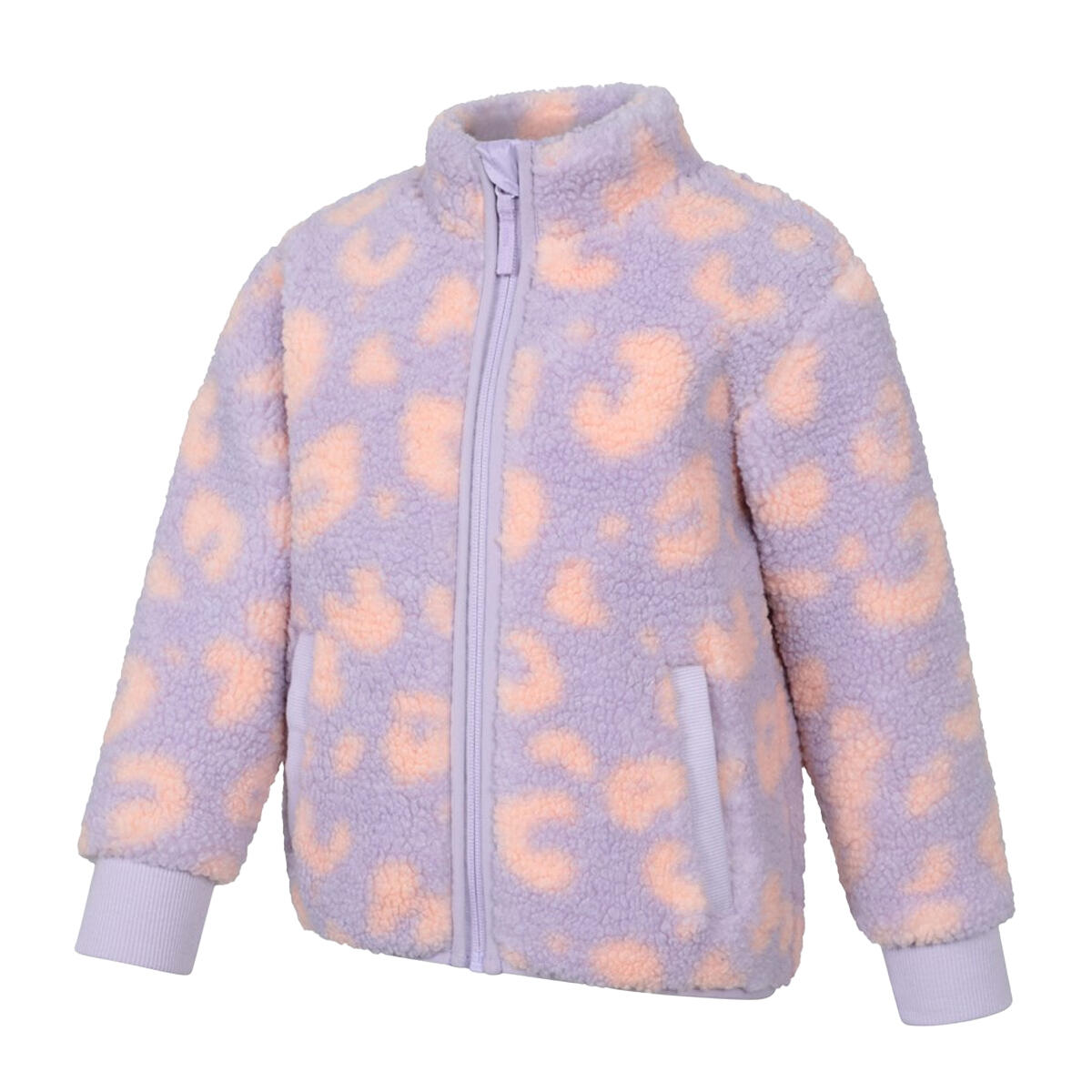"Wren" Fleecejacke für , Teddyfleece Kinder Pink 3/4