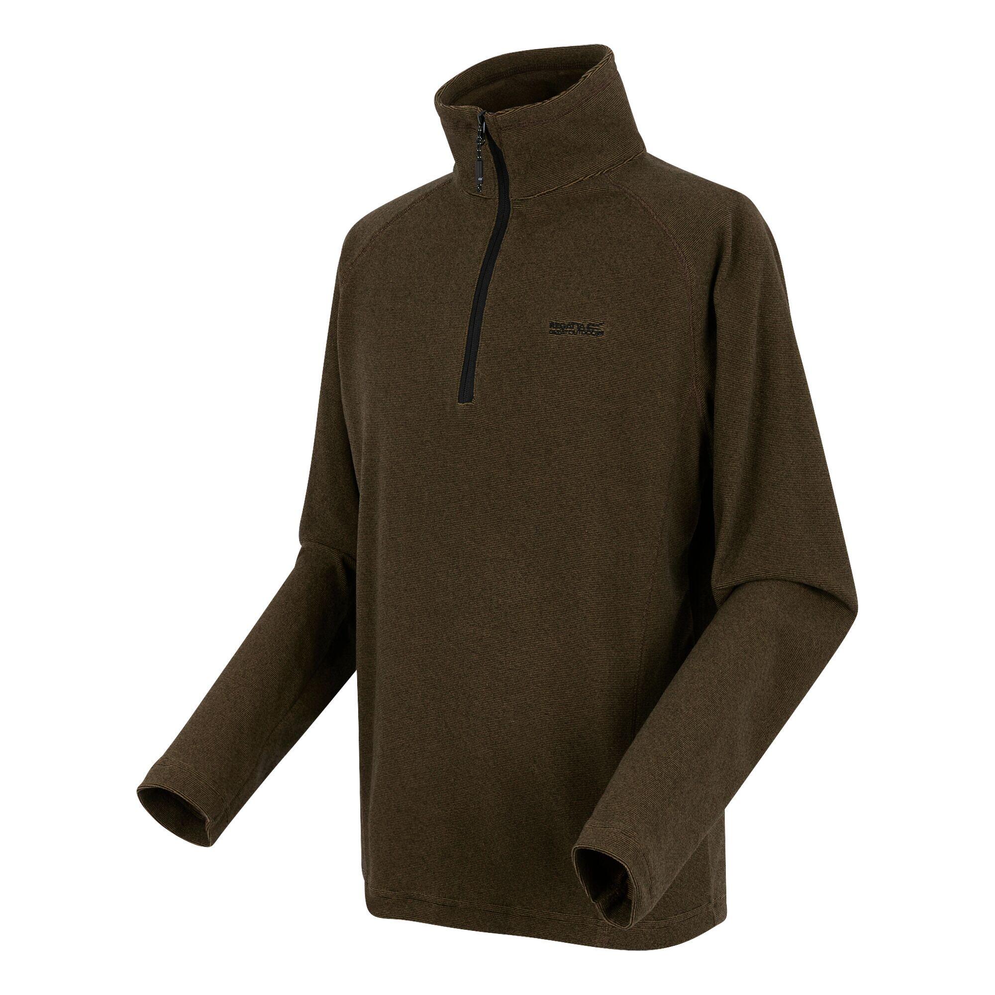 Haut Polaire MONTES Homme (Marron Noisette / Noir) 4/5