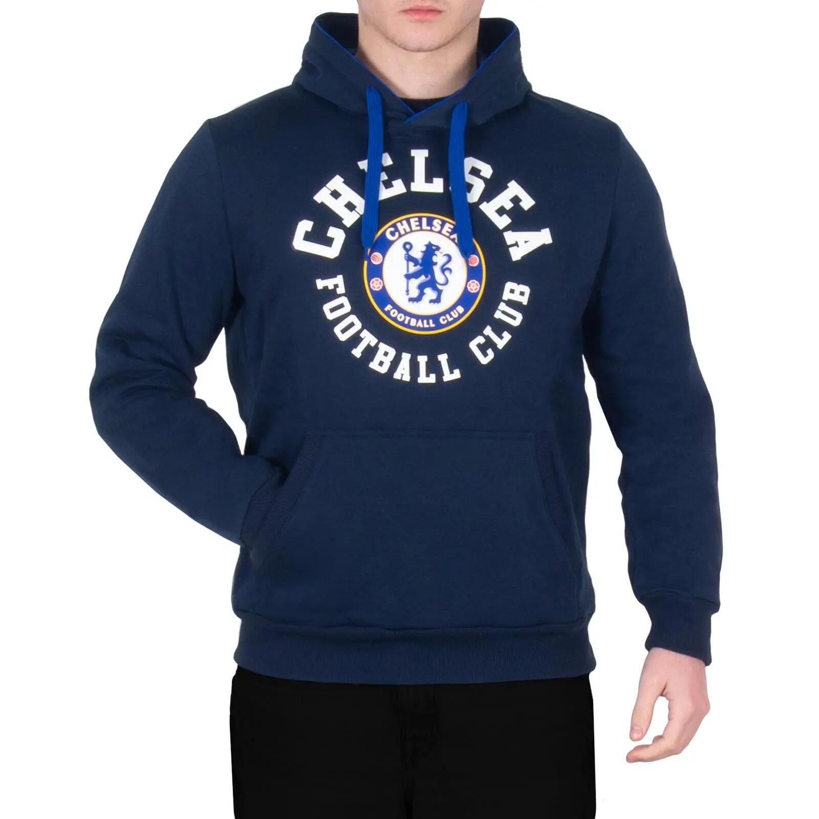 Sweat À Capuche Homme (Bleu Marine) 2/5