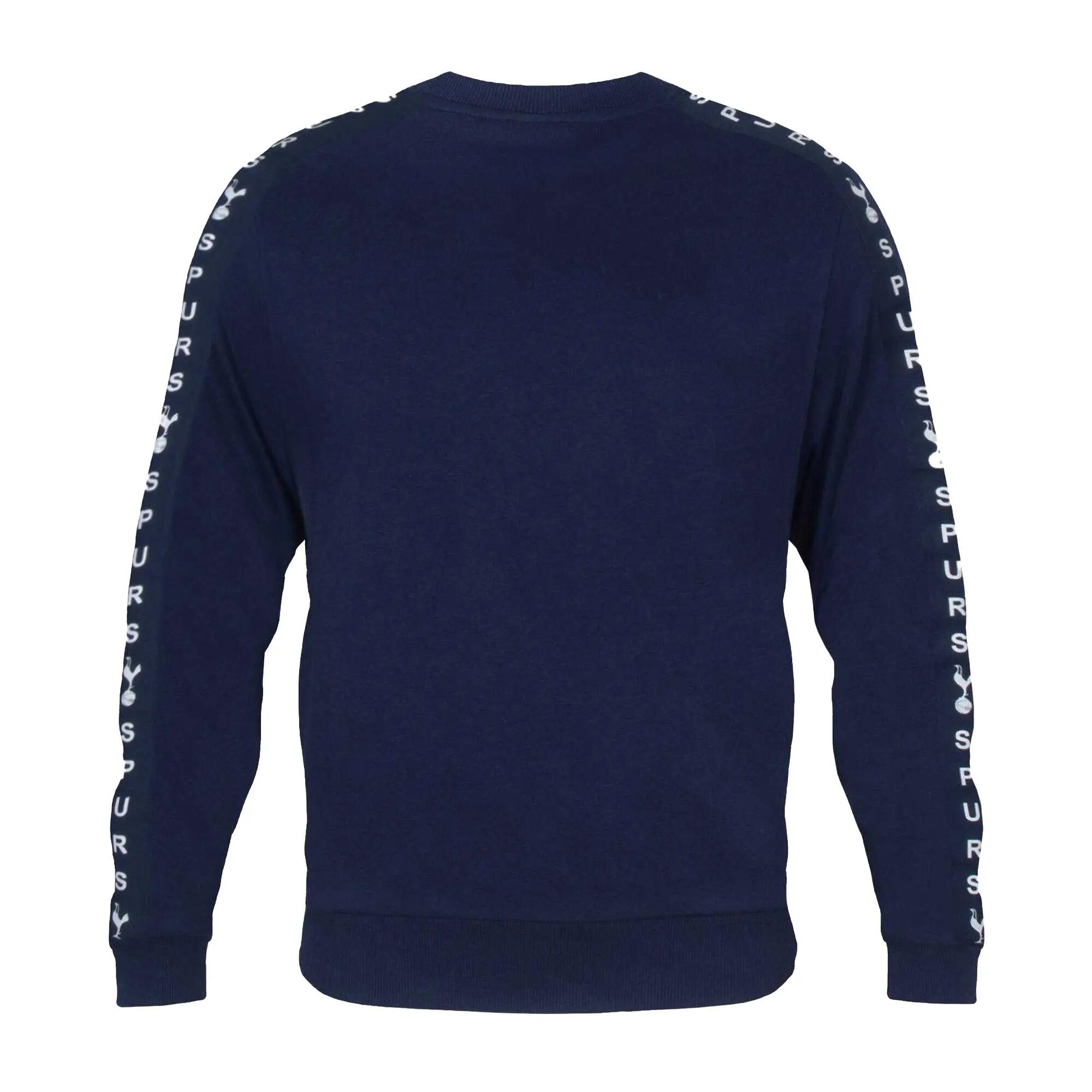 Felpa Nastrato Uomo Tottenham Hotspur FC Blu Navy 2/5