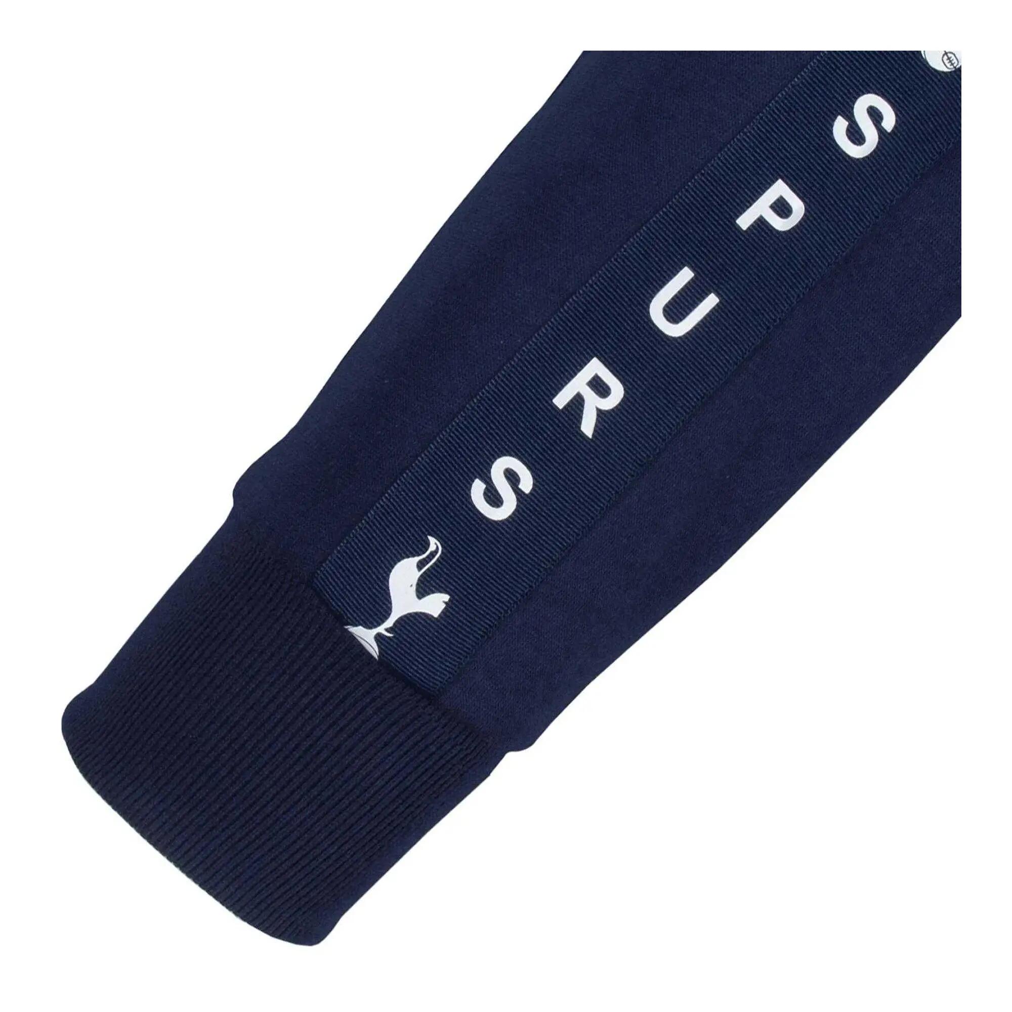 Felpa Nastrato Uomo Tottenham Hotspur FC Blu Navy 4/5
