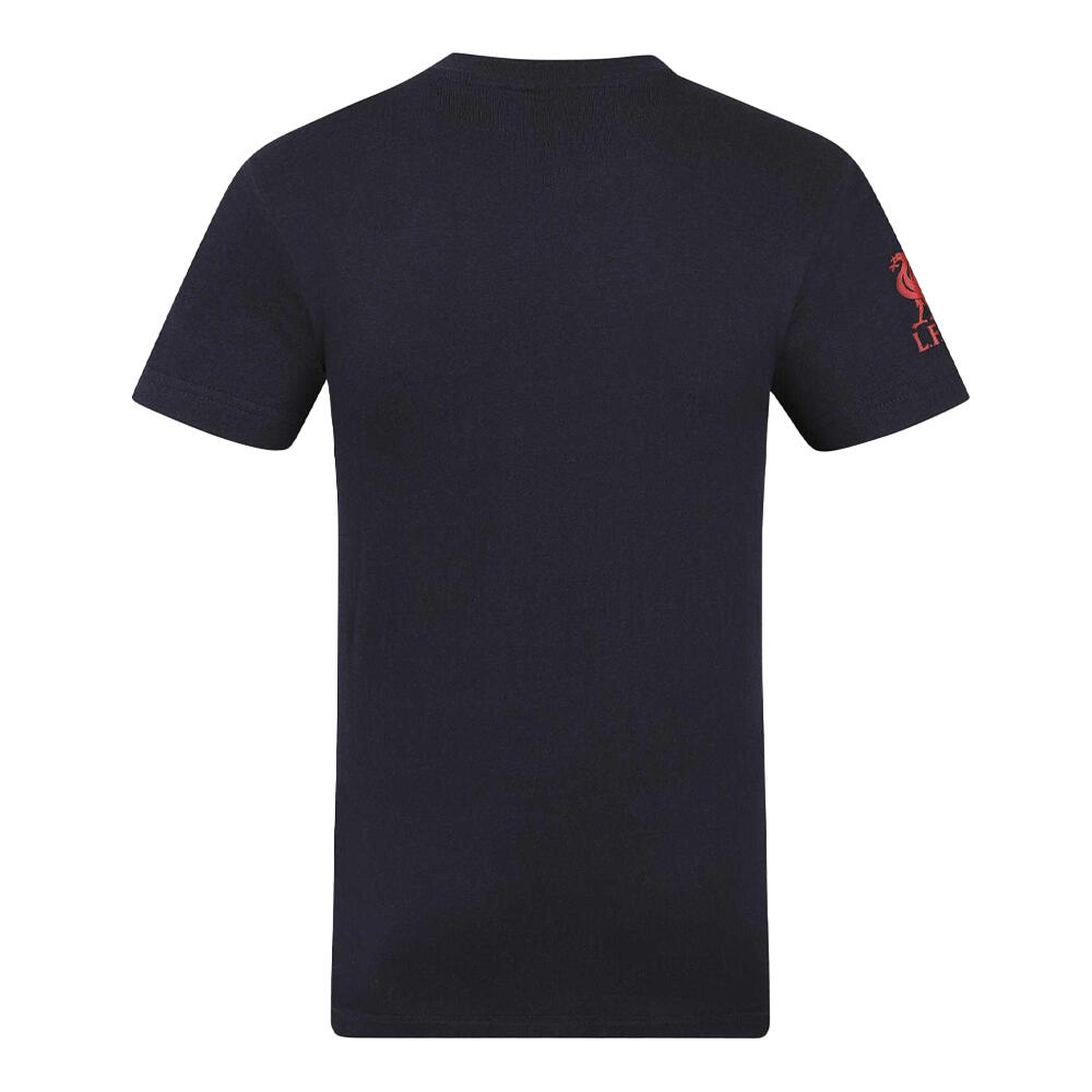 Maglietta Grafica Uomo Liverpool FC Blu Navy 2/5