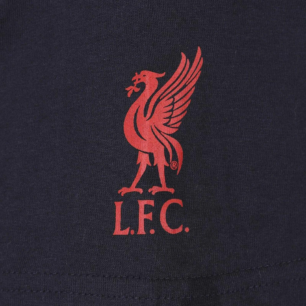 Maglietta Grafica Uomo Liverpool FC Blu Navy 4/5