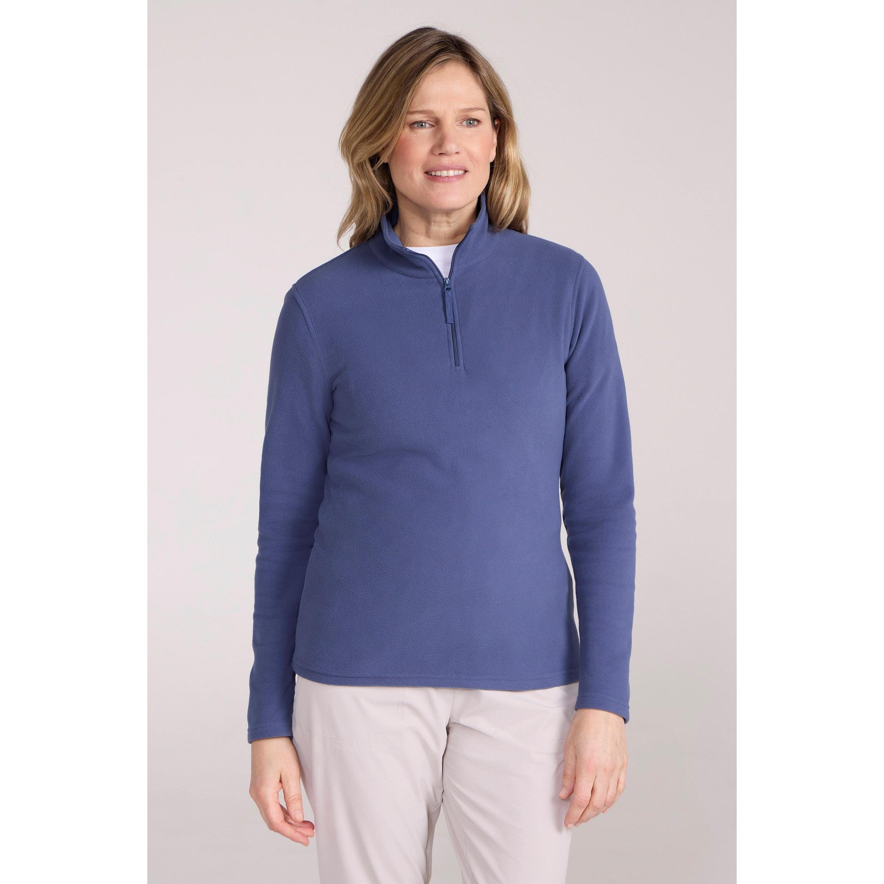 MOUNTAIN WAREHOUSE Womens/Ladies Camber II Fleece Top (Indigo)