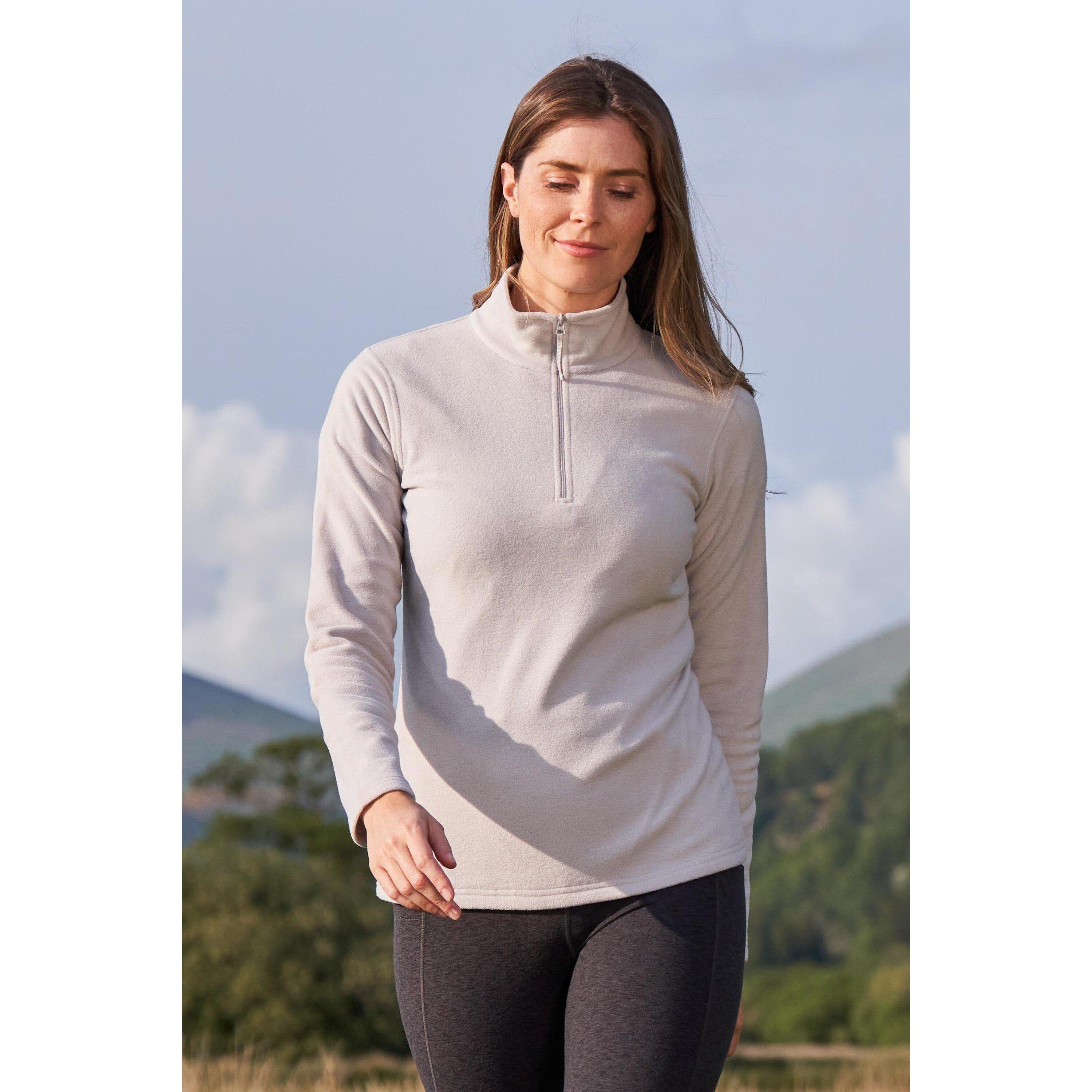 MOUNTAIN WAREHOUSE Womens/Ladies Camber II Fleece Top (Charcoal)