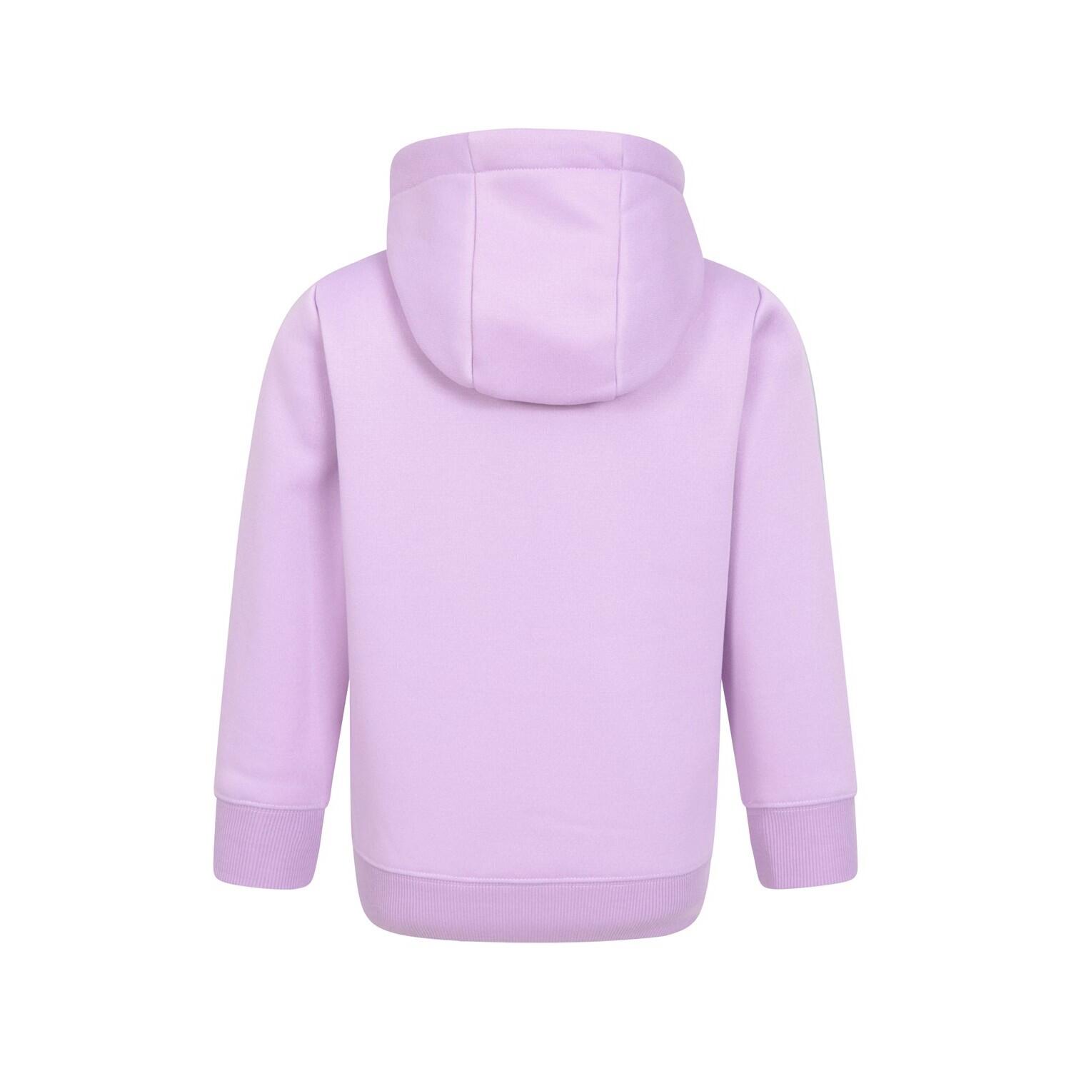 "Alpine II" Hoodie mit durchgehendem Reißverschluss für Kinder Violett 3/4