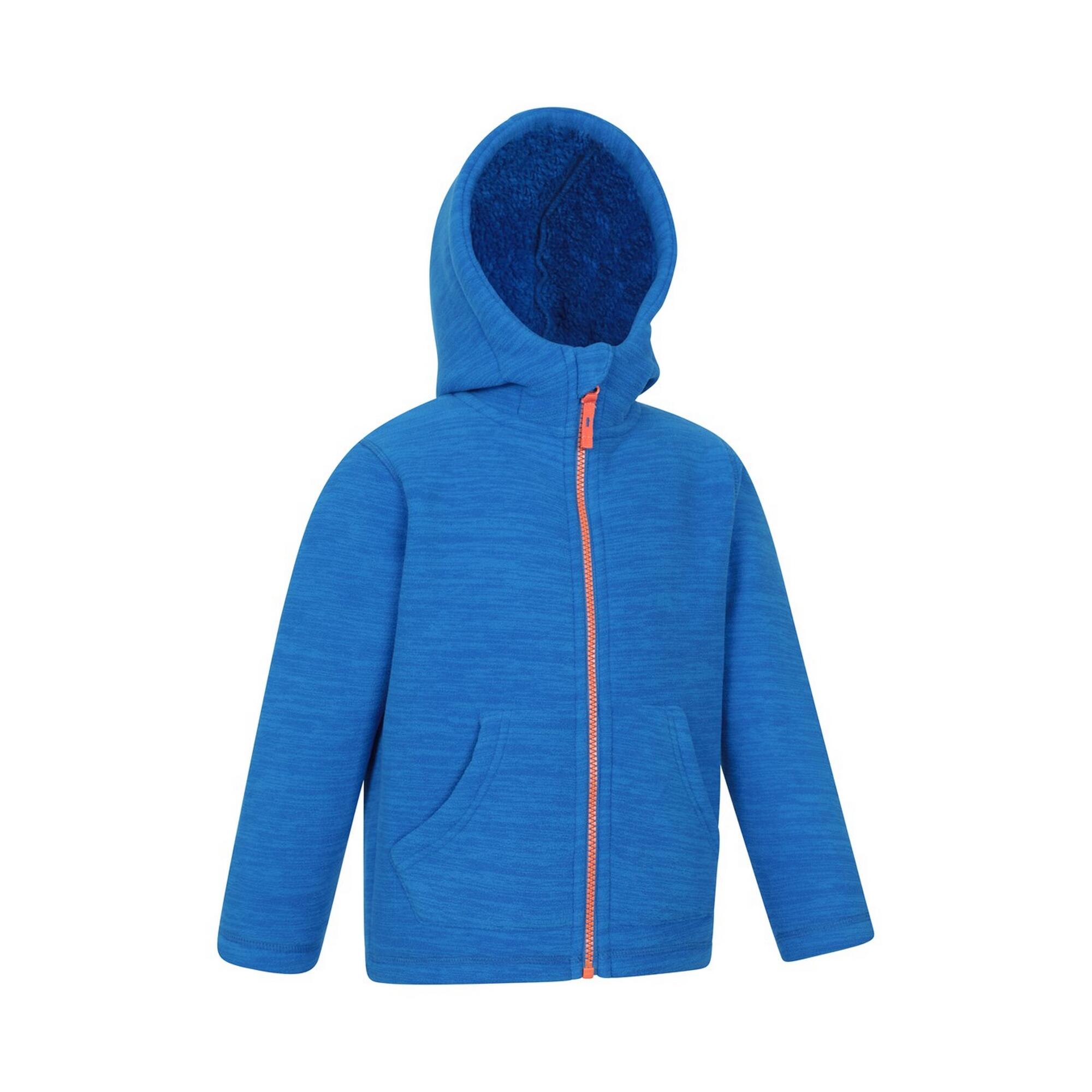 "Snowdonia II" Kapuzenpullover für , mit Borg gefüttert Kinder Blau 4/4