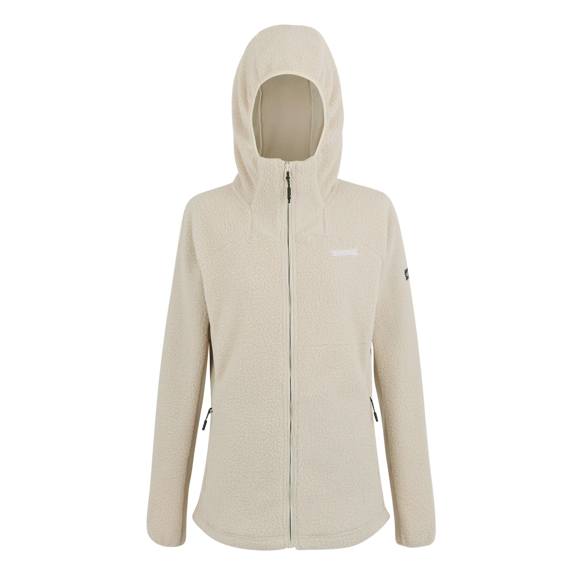 REGATTA Womens/Ladies Elinn Hooded Fleece Jacket (Perfectly Pale)
