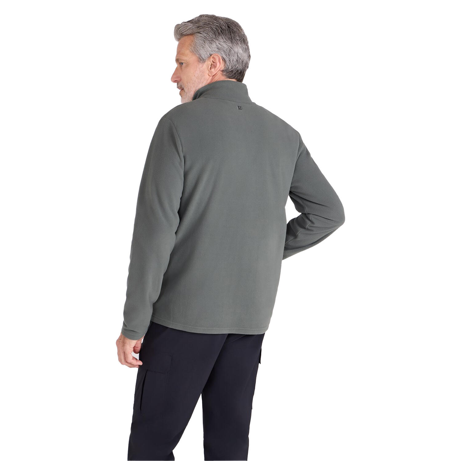 Veste Polaire RASO Homme (Vert Kaki) 4/4