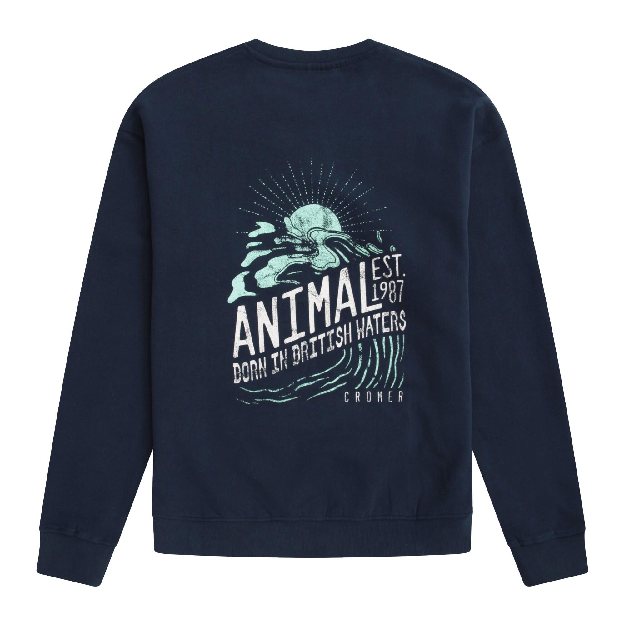 "Jonah Cromer" Sweatshirt für Herren Marine 2/4