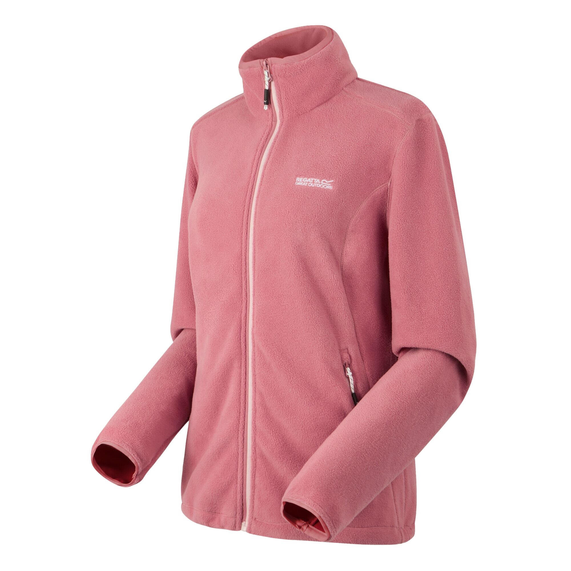Giacca In Pile Cerniera Su Intera Lunghezza Donna Regatta Floreo IV Rosa Polvere 4/6