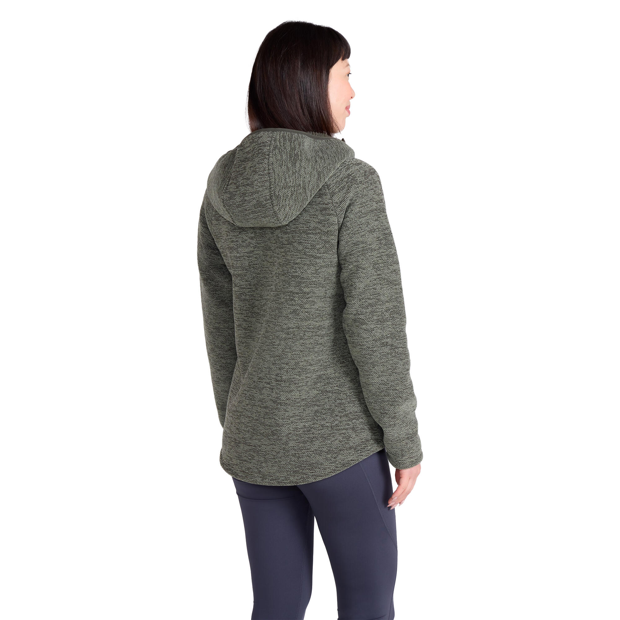 Veste Polaire HAYFIELD Femme (Vert Kaki) 2/4