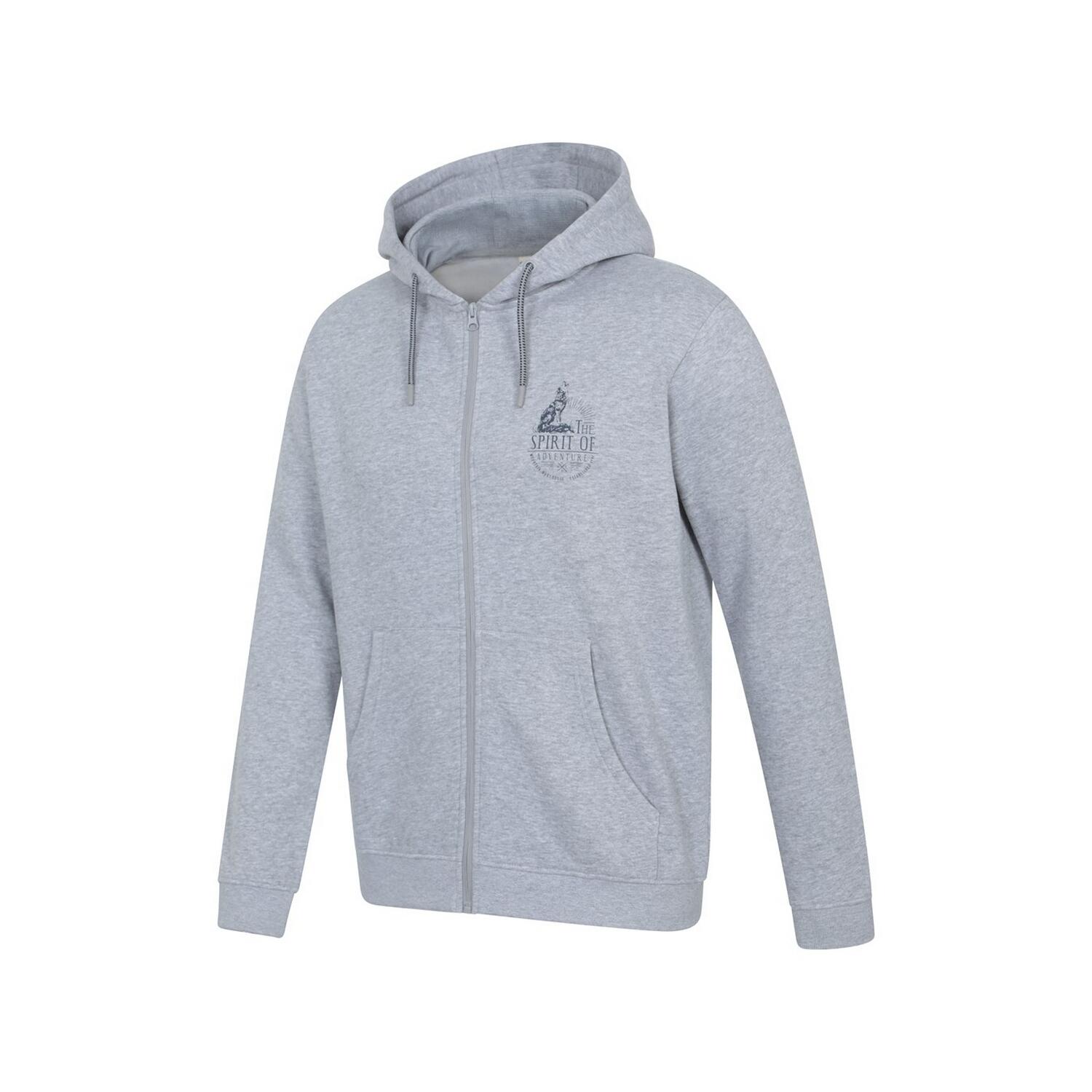 Sweat À Capuche SPIRIT OF ADVENTURE Homme (Gris) 3/4