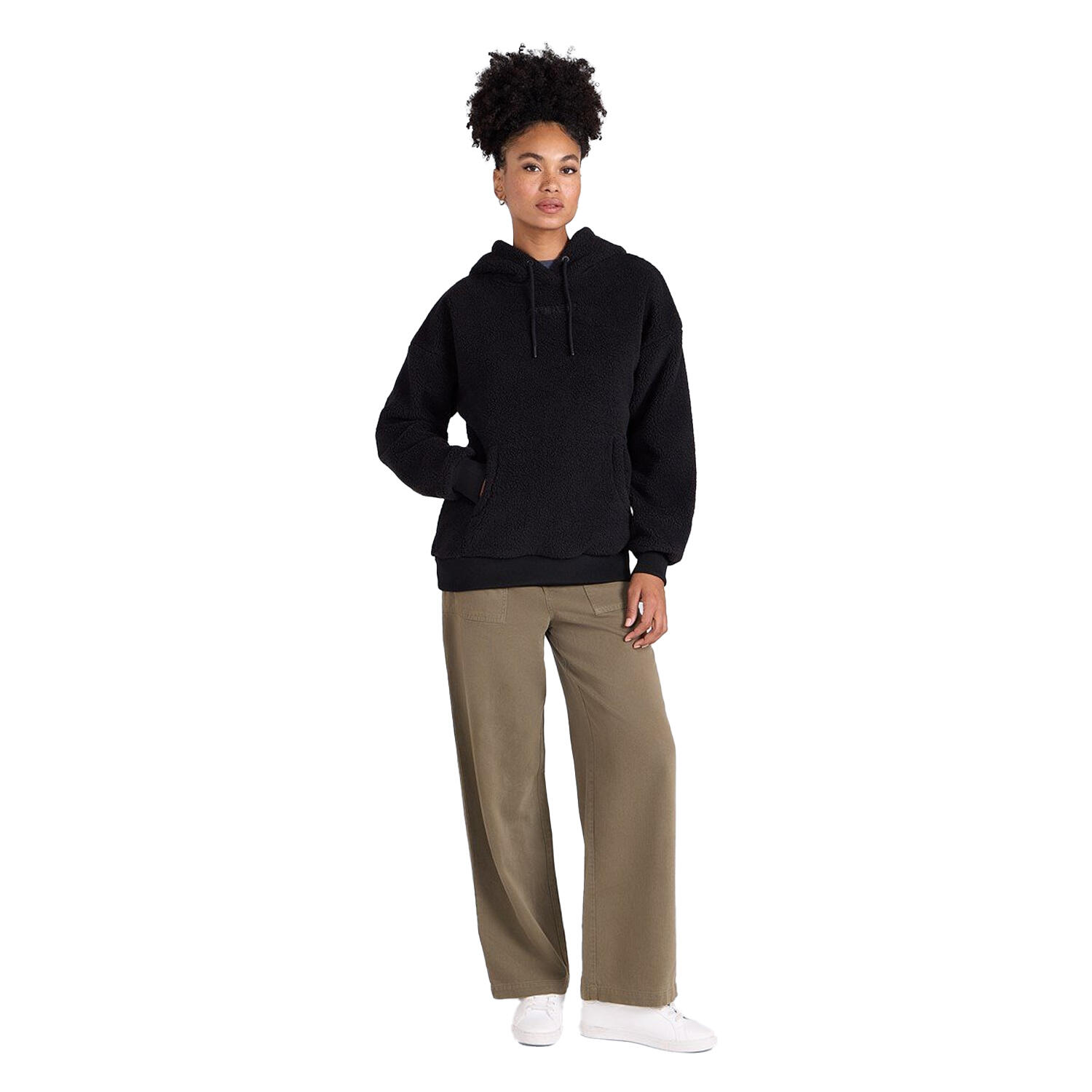 Kapuzenpullover für , Fleece Damen Schwarz 4/4