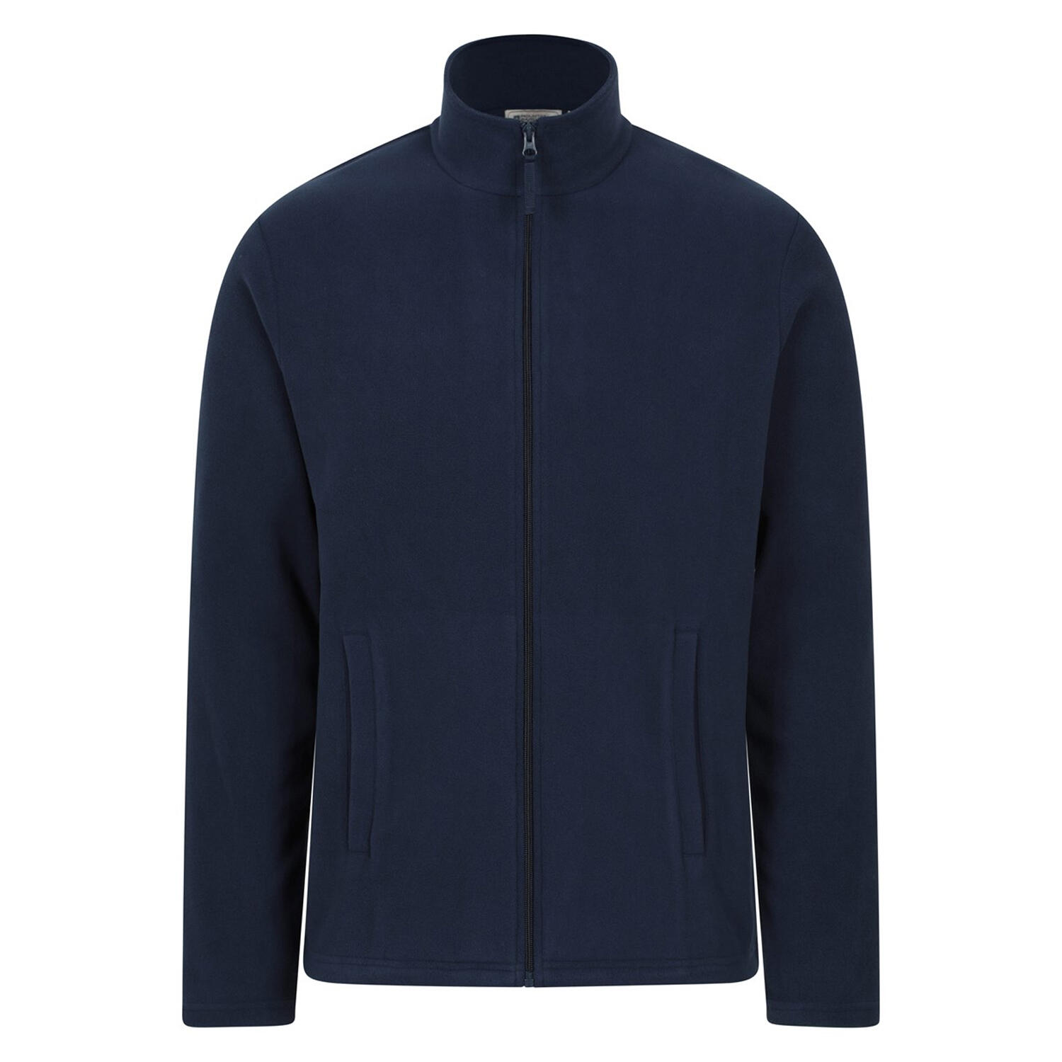 MOUNTAIN WAREHOUSE Raso Felpa In Pile Cerniera Su Intera Lunghezza Uomo Mountain Warehouse Blu Navy