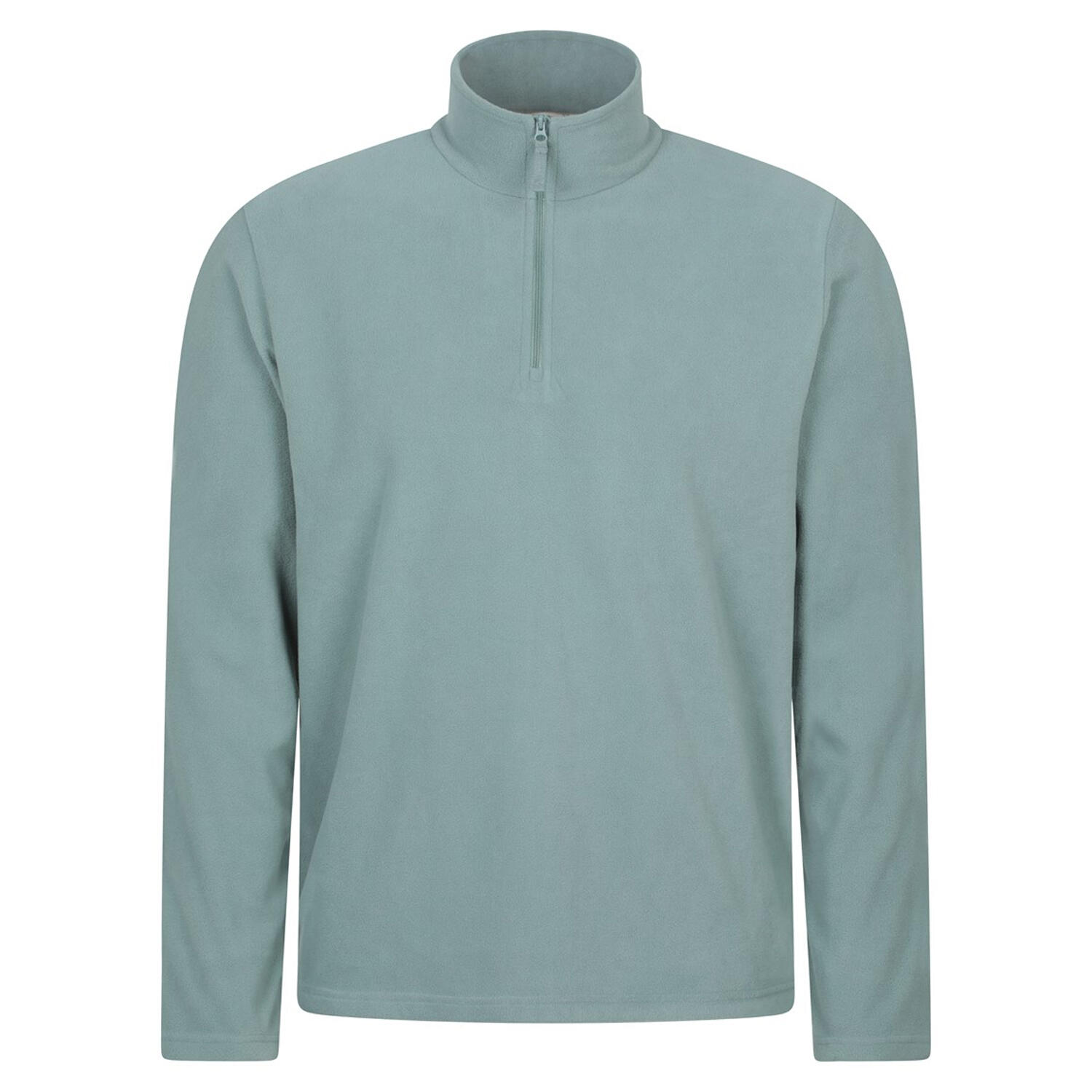 MOUNTAIN WAREHOUSE Camber II Pile Mezza Cerniera Uomo Mountain Warehouse Verde Pallido