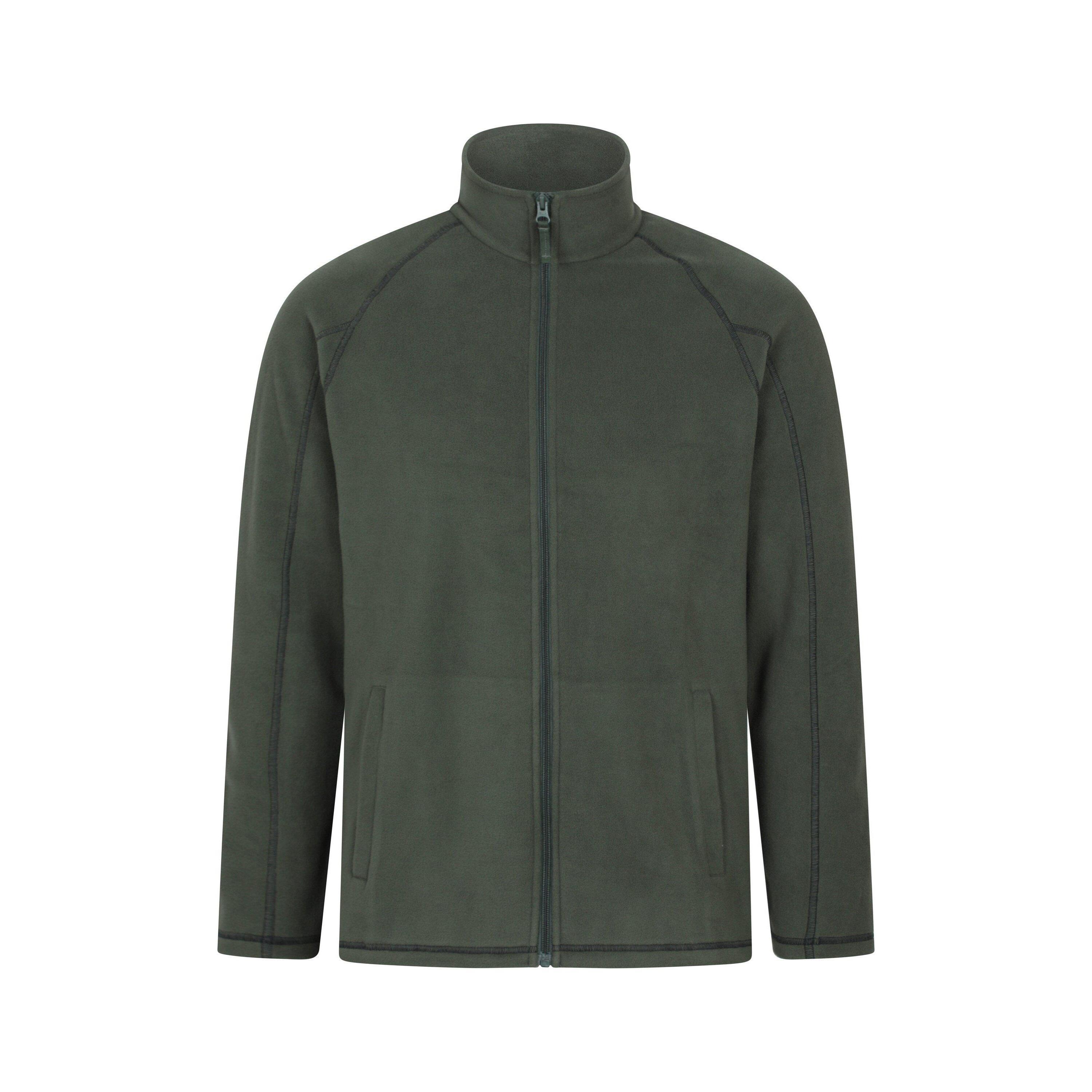 MOUNTAIN WAREHOUSE Ashbourne Giacca In Pile Cerniera Su Intera Lunghezza Uomo Mountain Warehouse