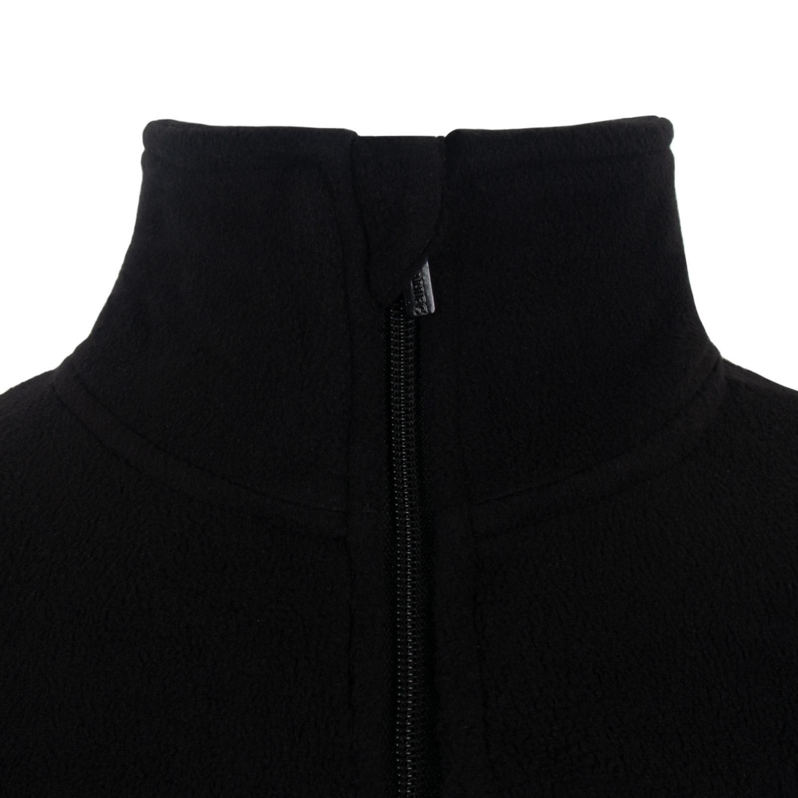 Fleecejacke für Herren Schwarz 4/4