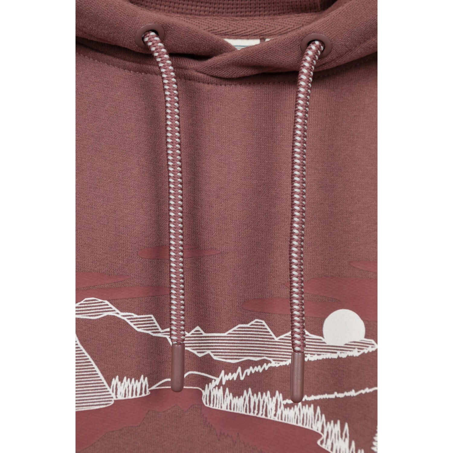 Felpa Con Cappuccio Uomo Mountain Warehouse Spirit Of Adventure Marrone 3/4