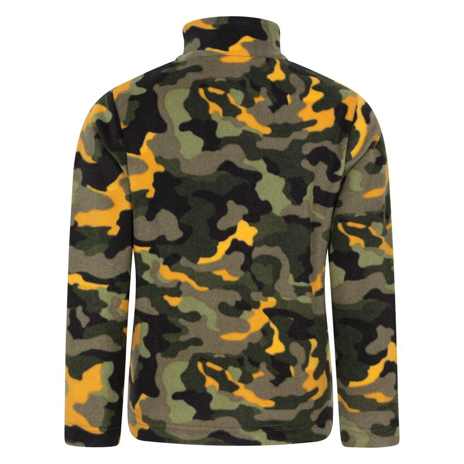 "Pursuit" Fleece für , mit halbem Reißverschluss, MicroVlies Kinder Grün 2/4