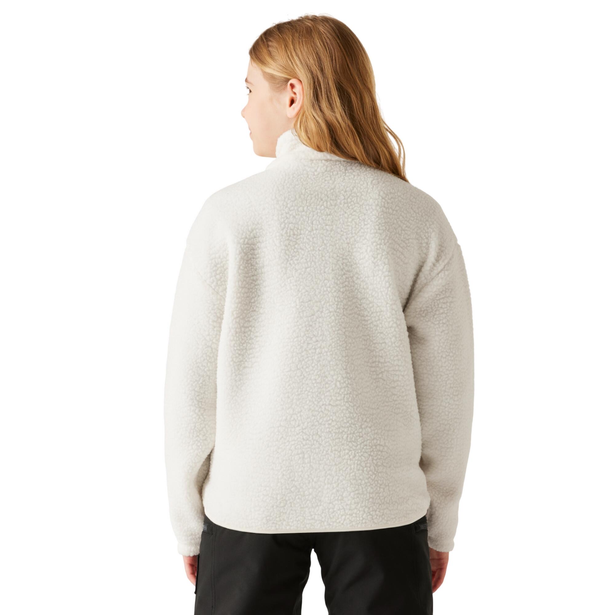 Childrens/Kids Zesty II Fleece Jacket (Egret) 4/5