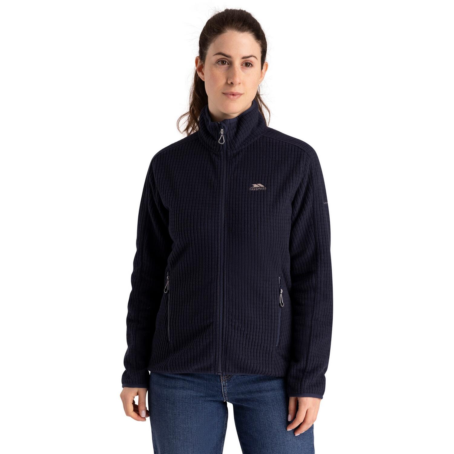 Giacca In Pile Donna Trespass Celia Blu Navy 4/5