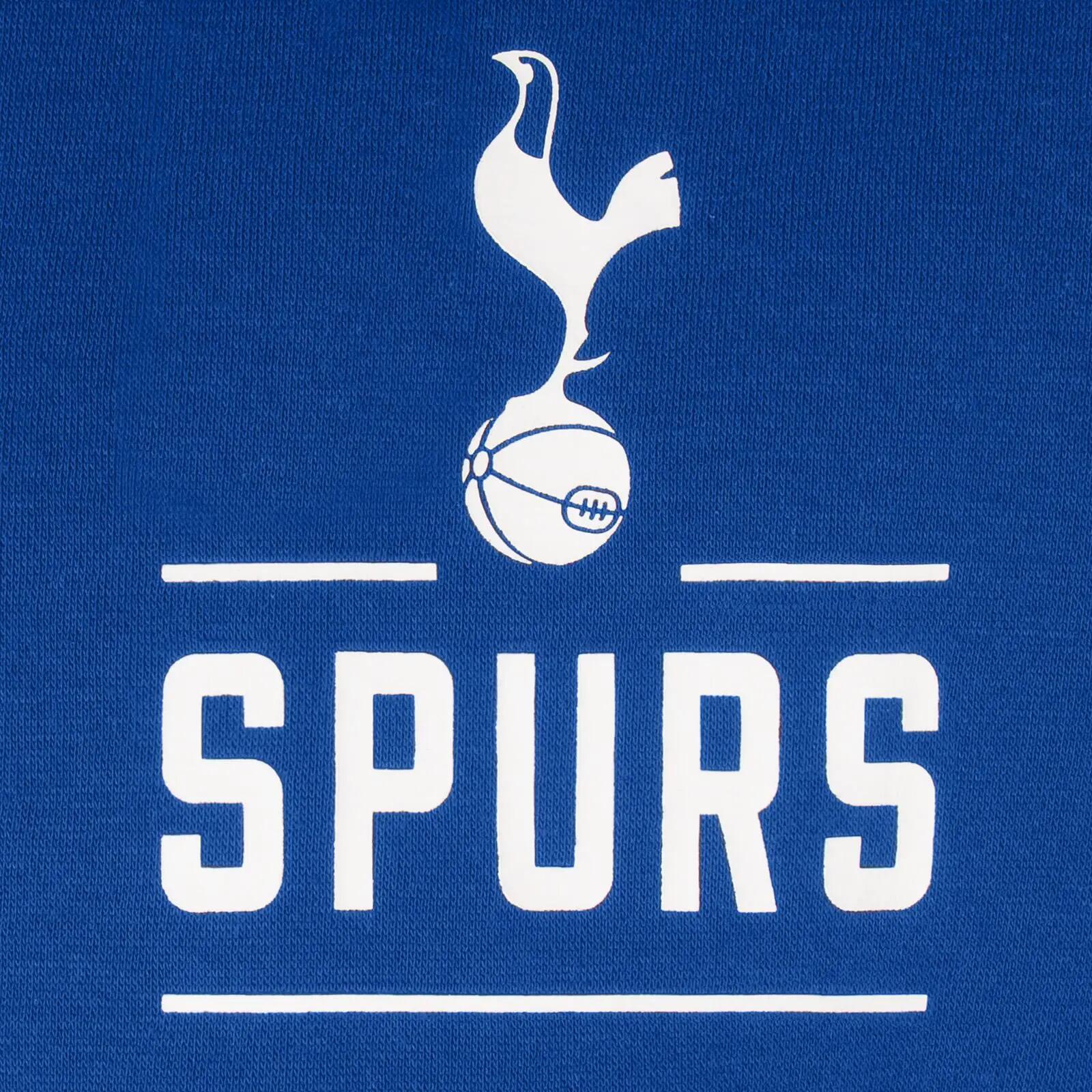 Felpa Con Cappuccio E Zip Intera Pile Uomo Tottenham Hotspur FC Blu Marino 2/3