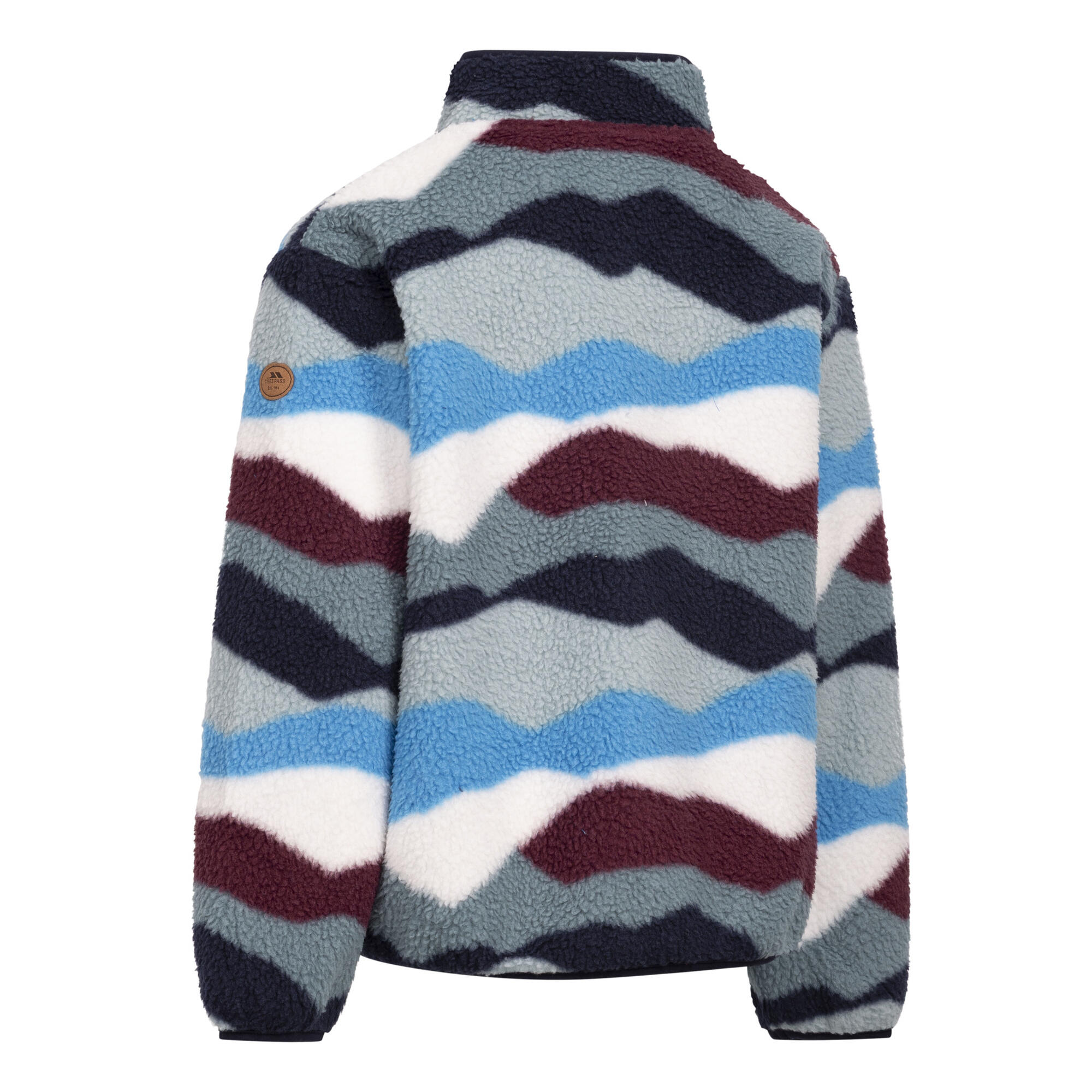 Childrens/Kids Ovie Half Zip Fleece Top (Cobalt) 2/4
