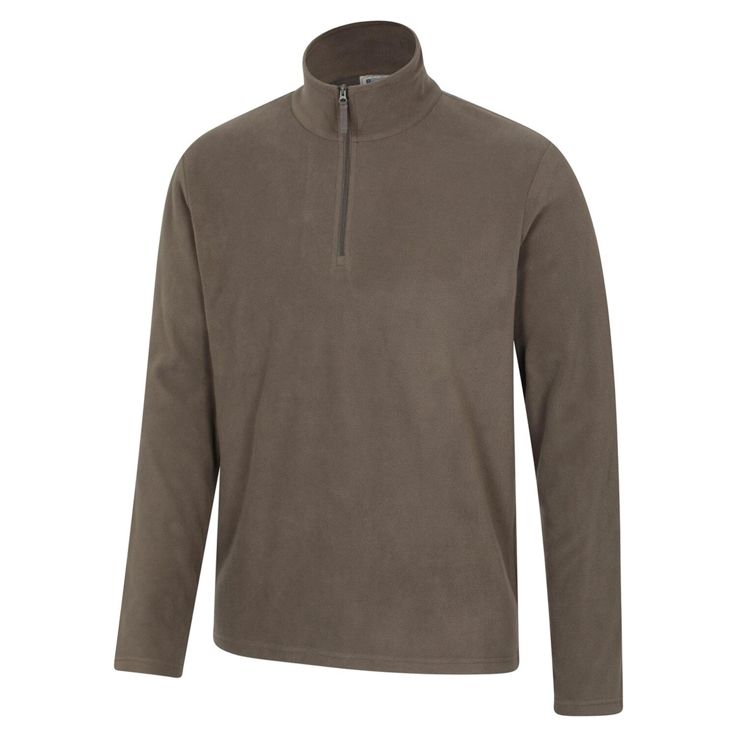 Pile Mezza Cerniera Uomo Mountain Warehouse Camber II Marrone Chiaro 3/4