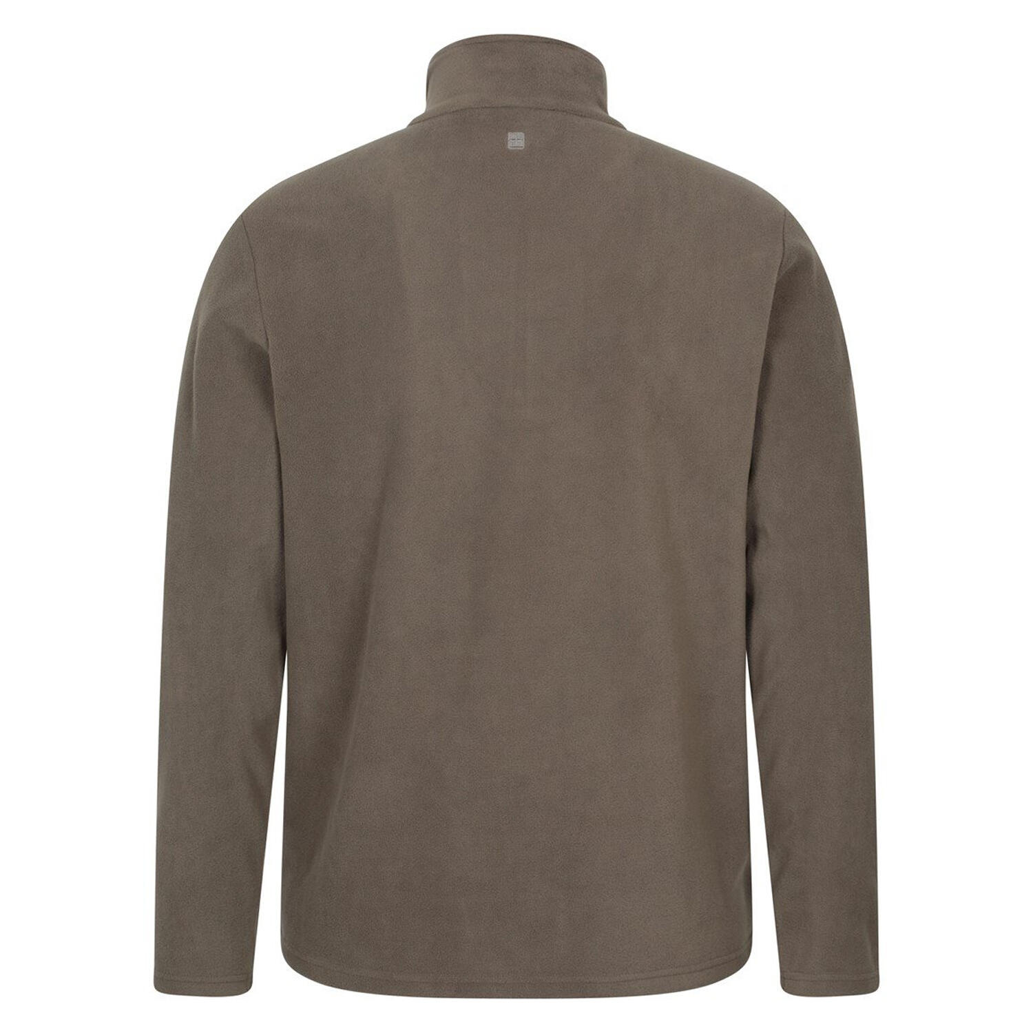 Pile Mezza Cerniera Uomo Mountain Warehouse Camber II Marrone Chiaro 2/4