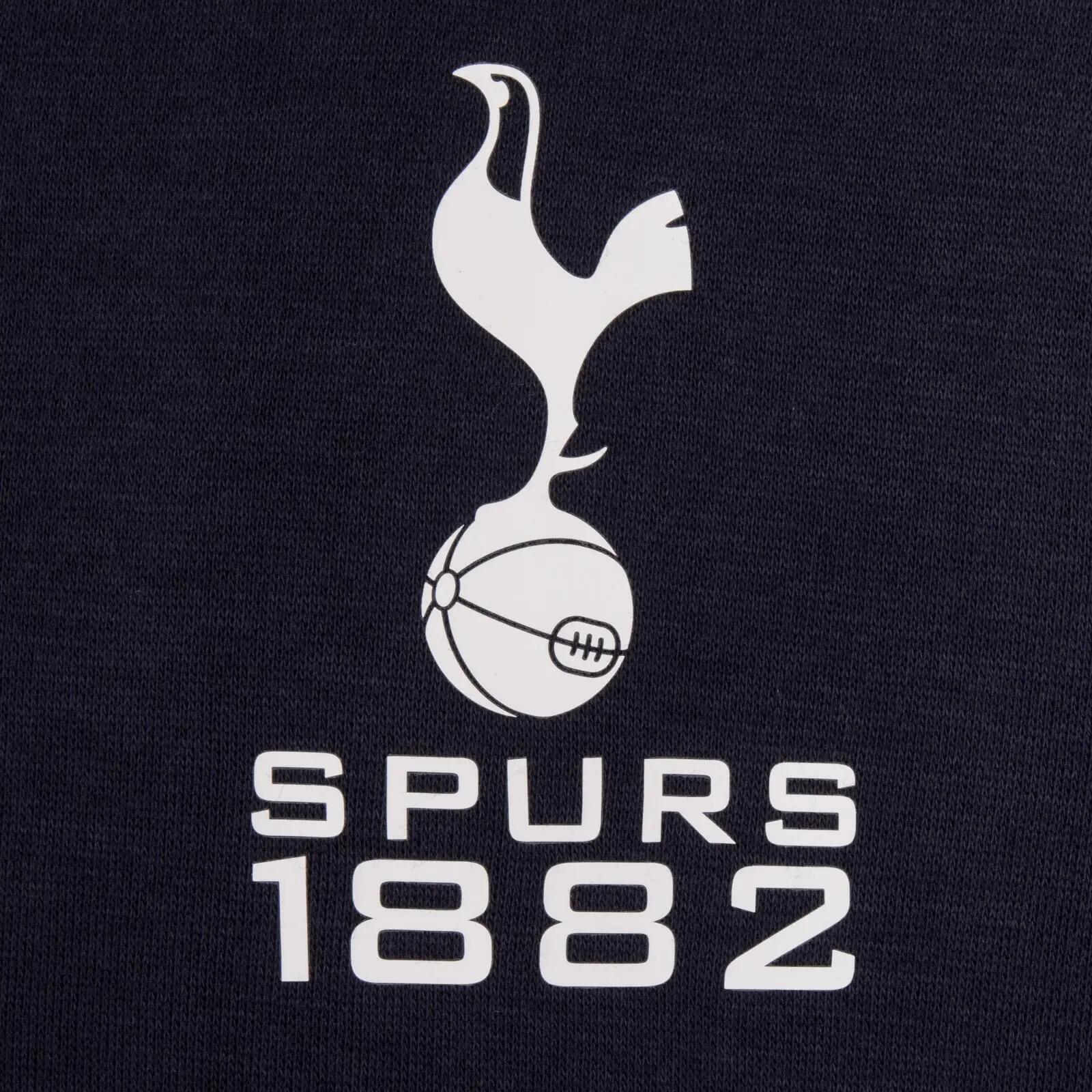 Felpa Con Cappuccio E Zip Intera Ragazzi Tottenham Hotspur FC Blu Navy 2/4