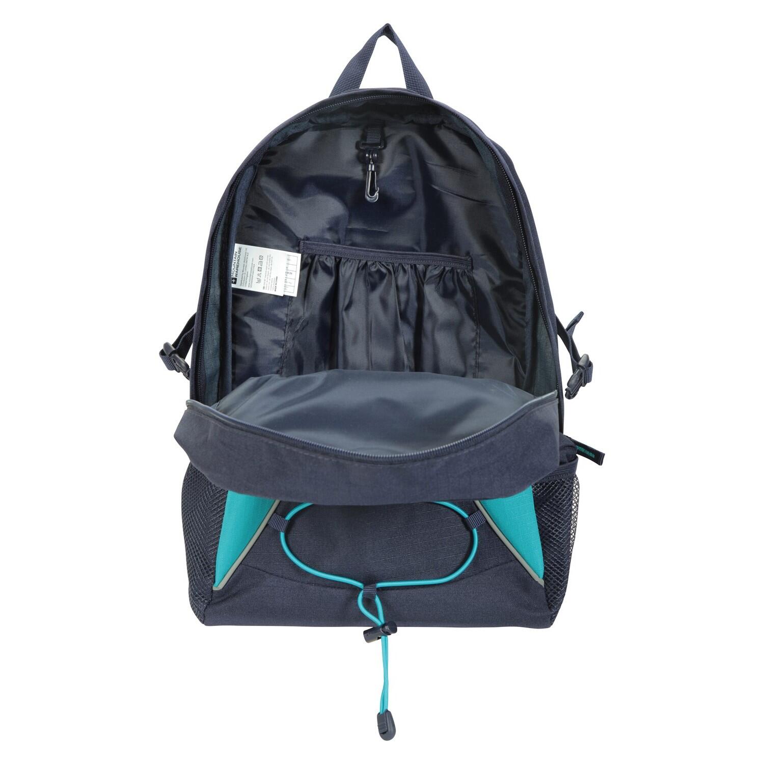 Rucksack "Bolt", 18 Liter Damen und Herren Marineblau/Petrol 3/4