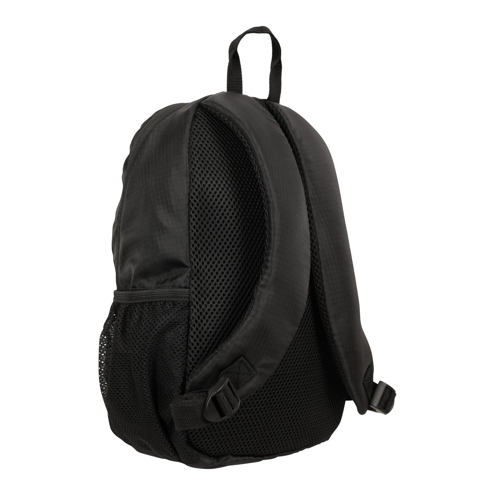 Rucksack "Trek", 8l Damen und Herren Pechschwarz 2/4