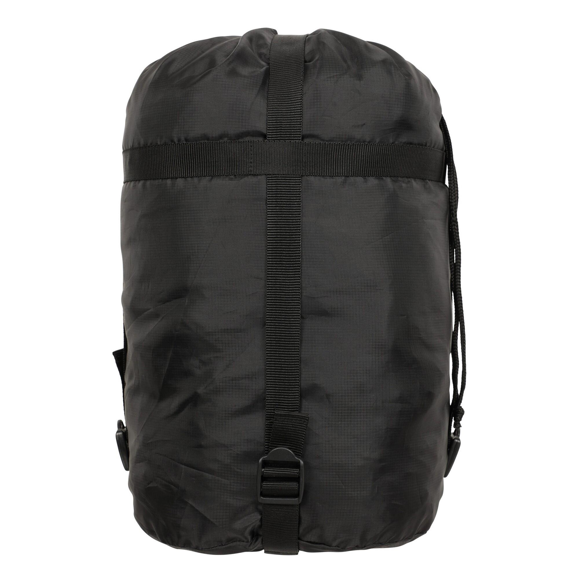 Kompressionssack, 14 Liter Damen und Herren Schwarz 2/4