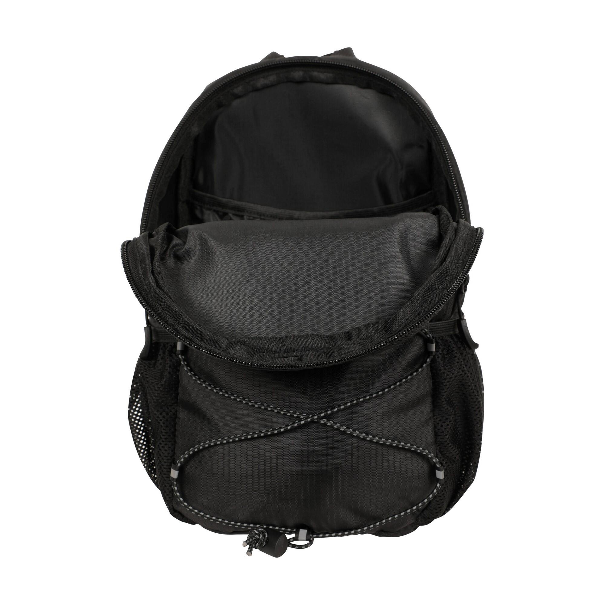 Rucksack "Trek", 8l Damen und Herren Pechschwarz 4/4