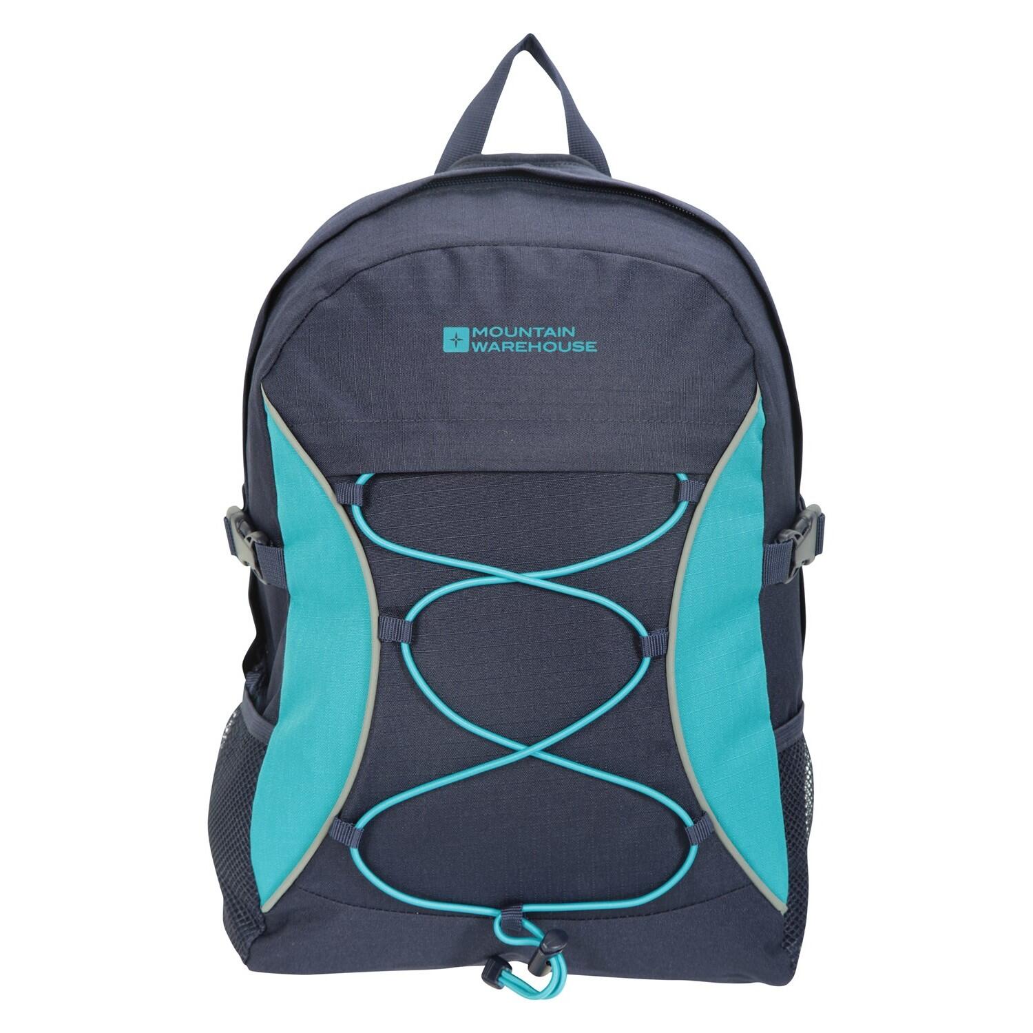 MOUNTAIN WAREHOUSE 18L Zaino Mountain Warehouse Bolt Blu Navy Foglia Di Tè