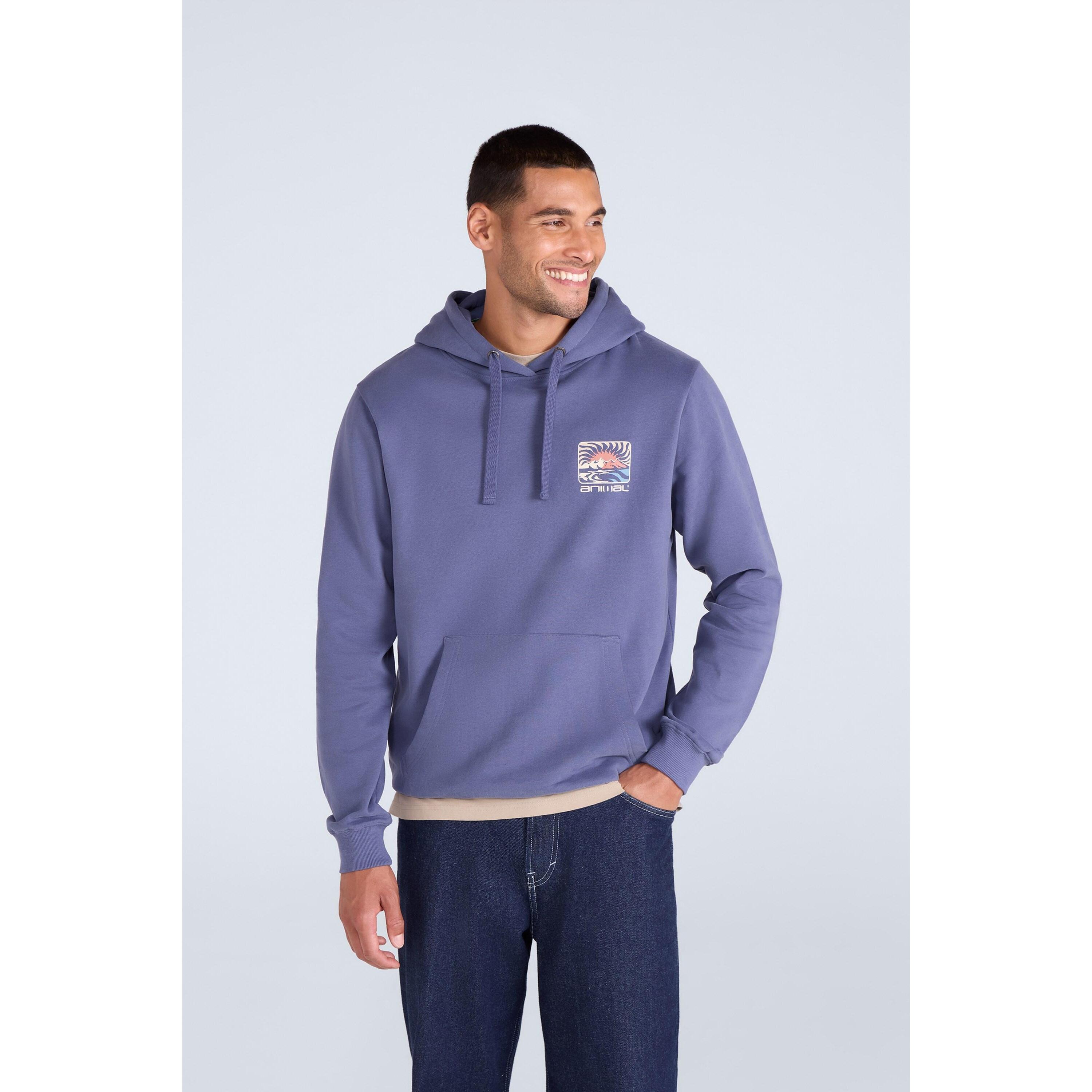 MOUNTAIN WAREHOUSE River Felpa Con Cappuccio Uomo Mountain Warehouse Blu Mais