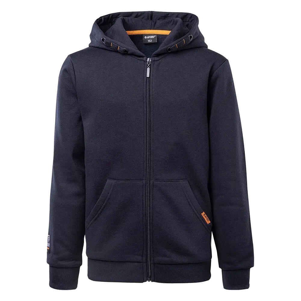 Childrens/Kids Barit Full Zip Hoodie (Baritone Blue)
