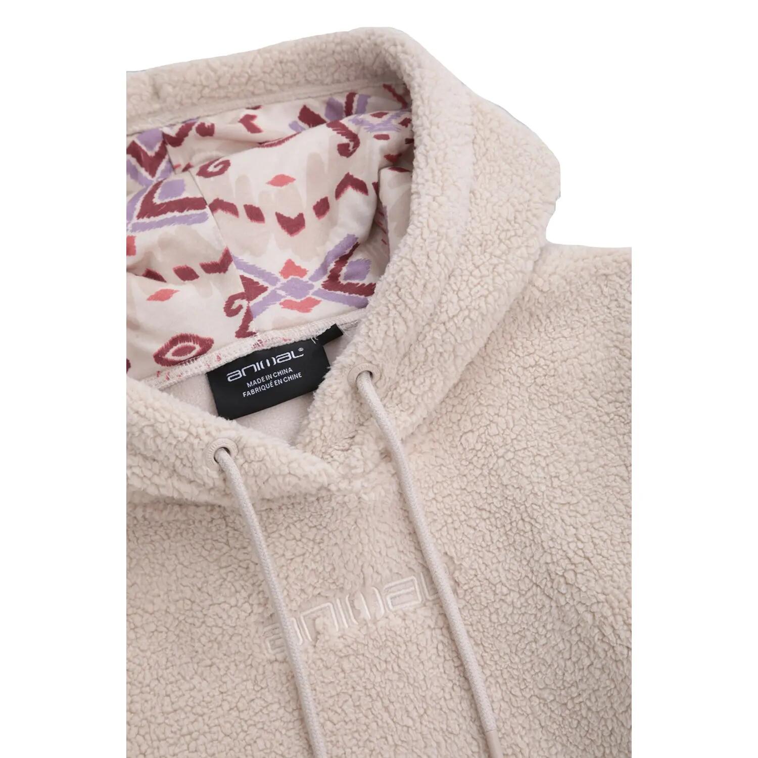 Sweat À Capuche Femme (Blanc Cassé) 4/5